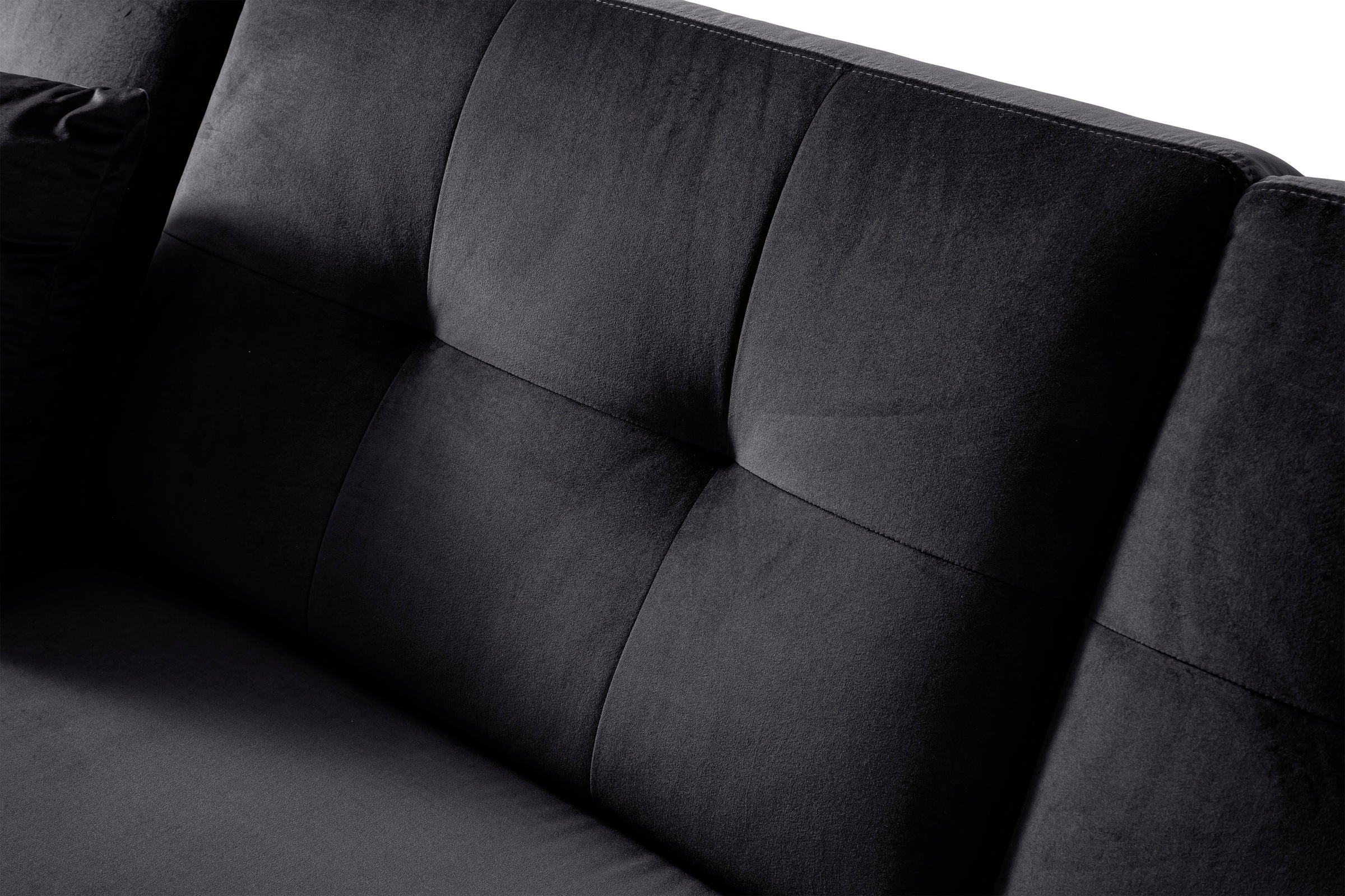 Trends by HG Polsterecke »Barcelona L-Form«, mit Metallfuss, frei im Raum stellbar