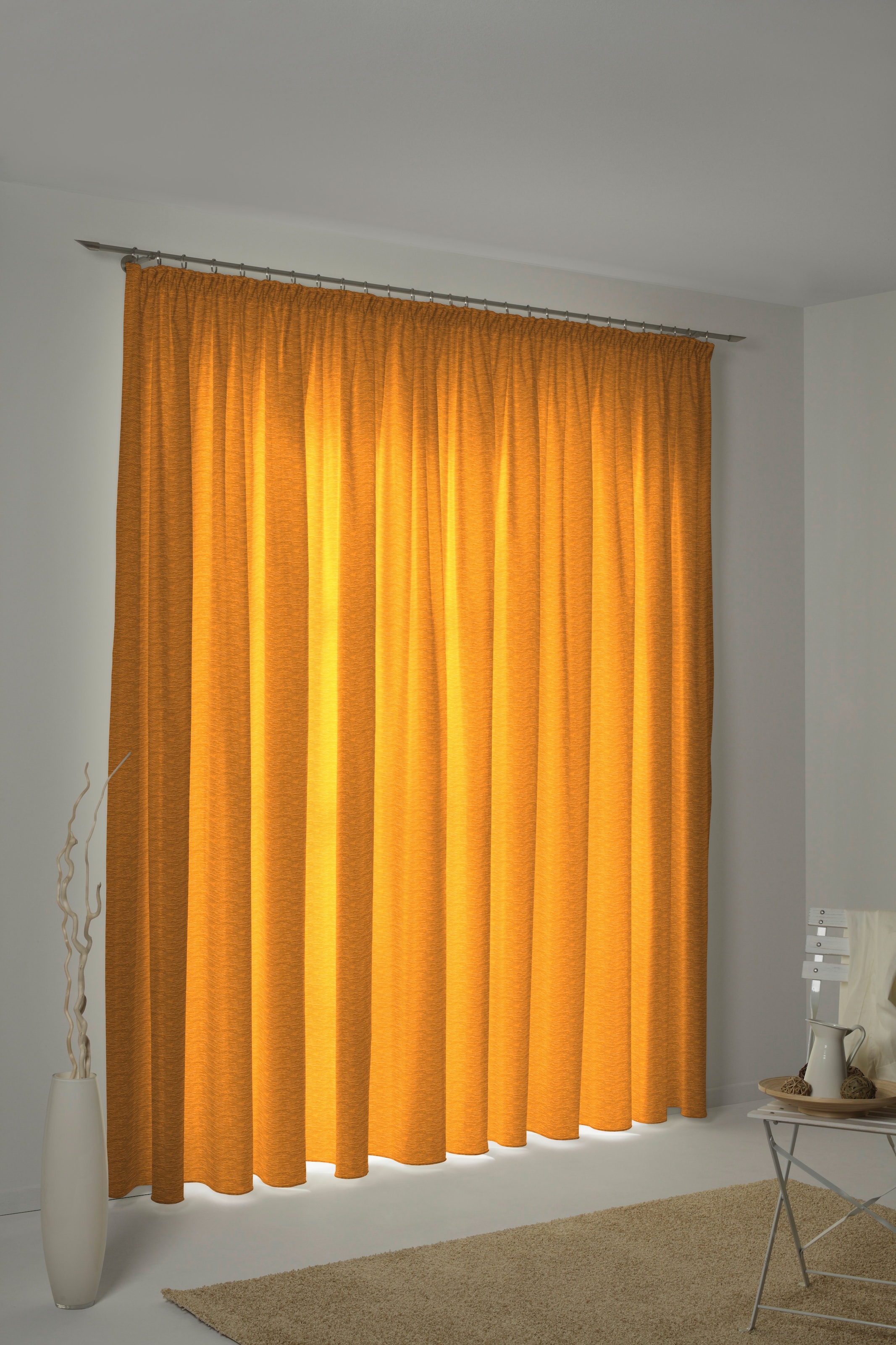 Wirth Vorhang "Warnow" Kräuselband 1 Stk. tlg. 270 g/m2 günstig online kaufen