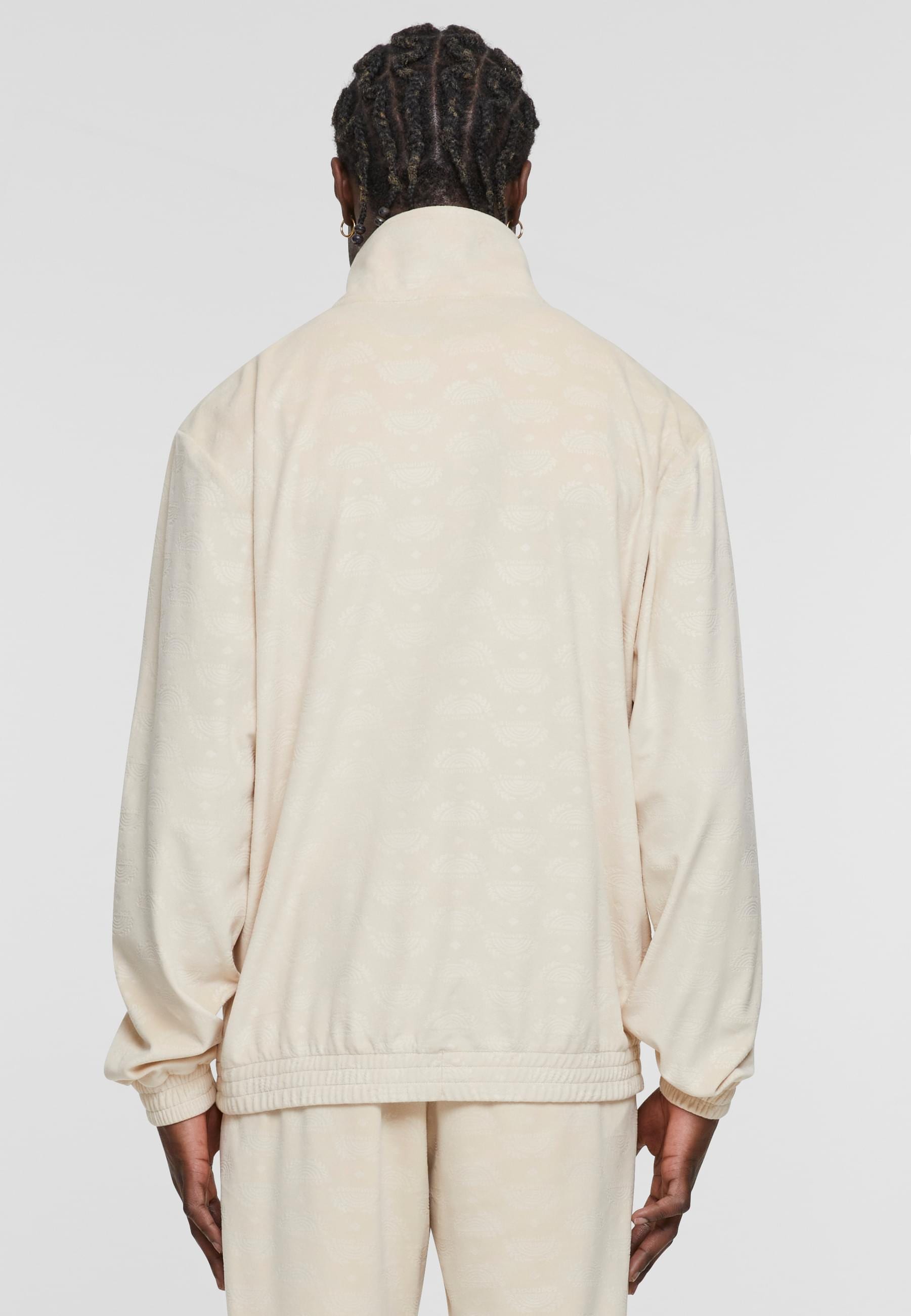 Southpole Allwetterjacke »Southpole Herren Southpole AOP Velour Jacket« 1 Stk. tlg. ohne Kapuze