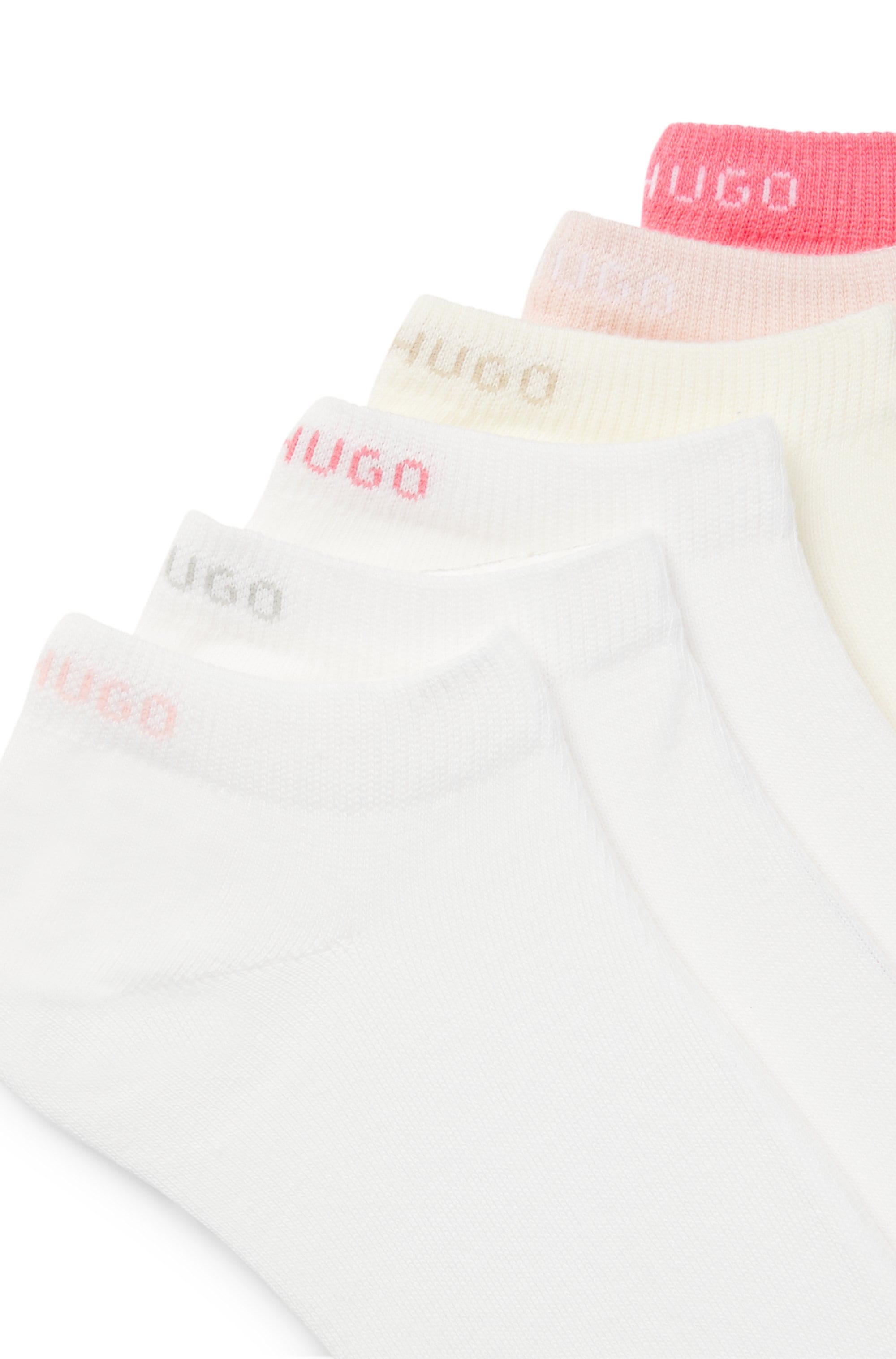 HUGO Underwear Socken »6P AS UNI CC W 10« Packung, 6er Pack, 6 Paar tlg. mit HUGO Schriftzug