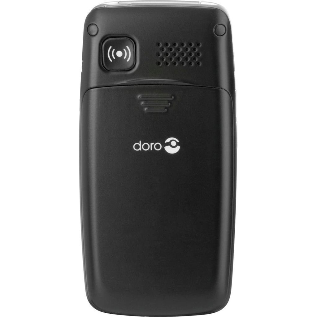 Doro Klapphandy »Primo 413«, silberfarben/schwarz, 6,1 cm/2,4 Zoll, 2 MP Kamera