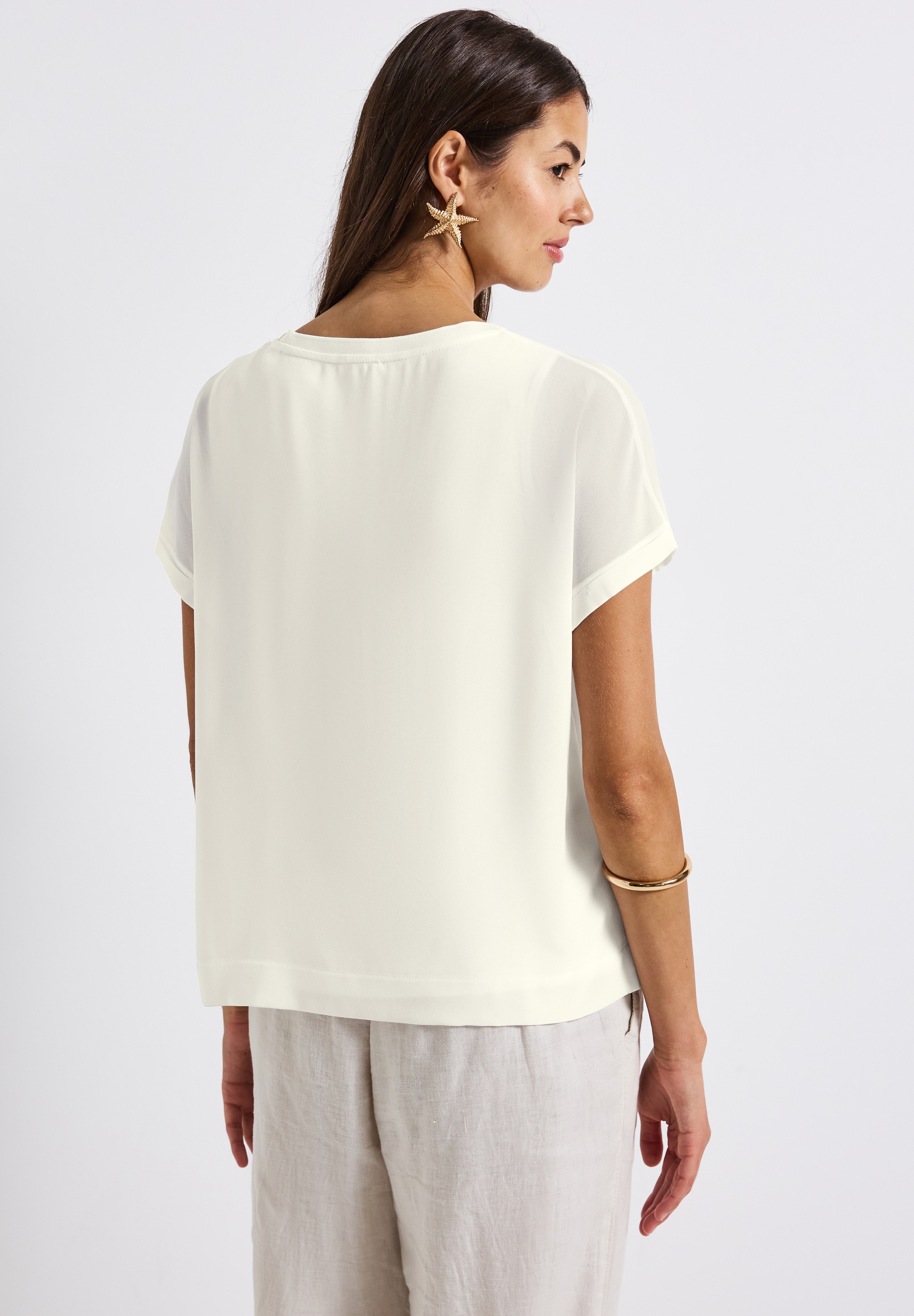 STREET ONE T-Shirt, aus softer Viskose