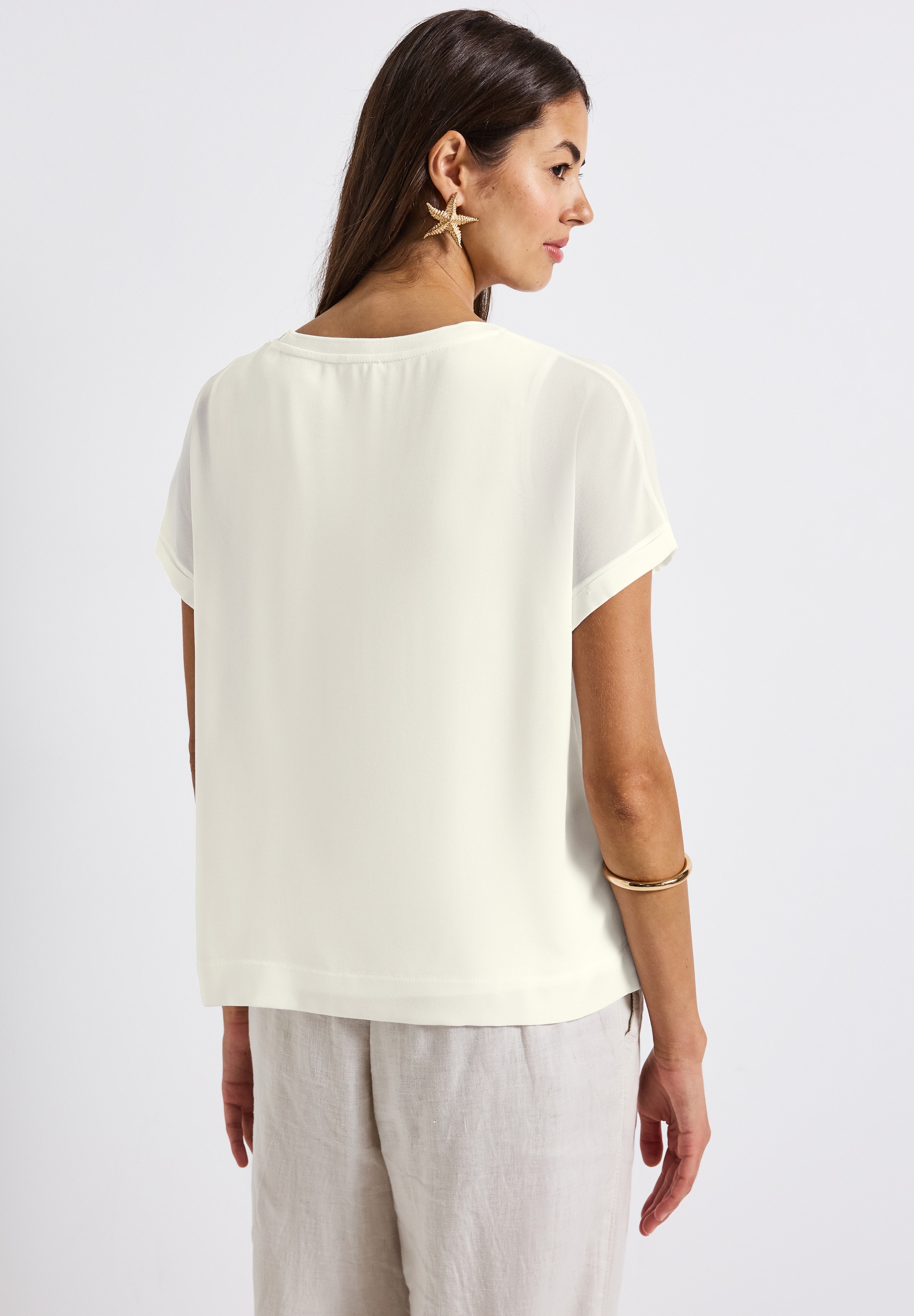 STREET ONE T-Shirt, aus softer Viskose günstig online kaufen