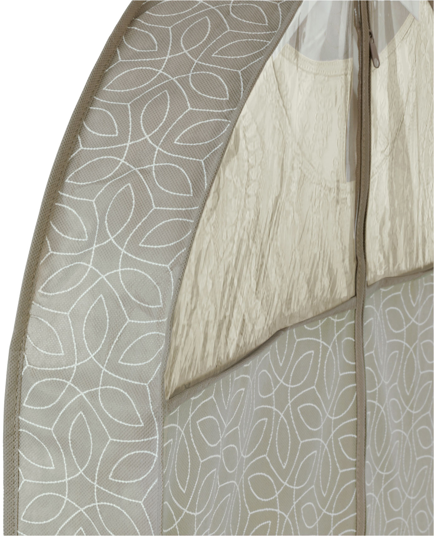 Thumbnail - WENKO Kleidersack "Modell Balance" 60 x 180 cm, lang, atmungsaktiv, mit Reißverschluss & Sichtfenster