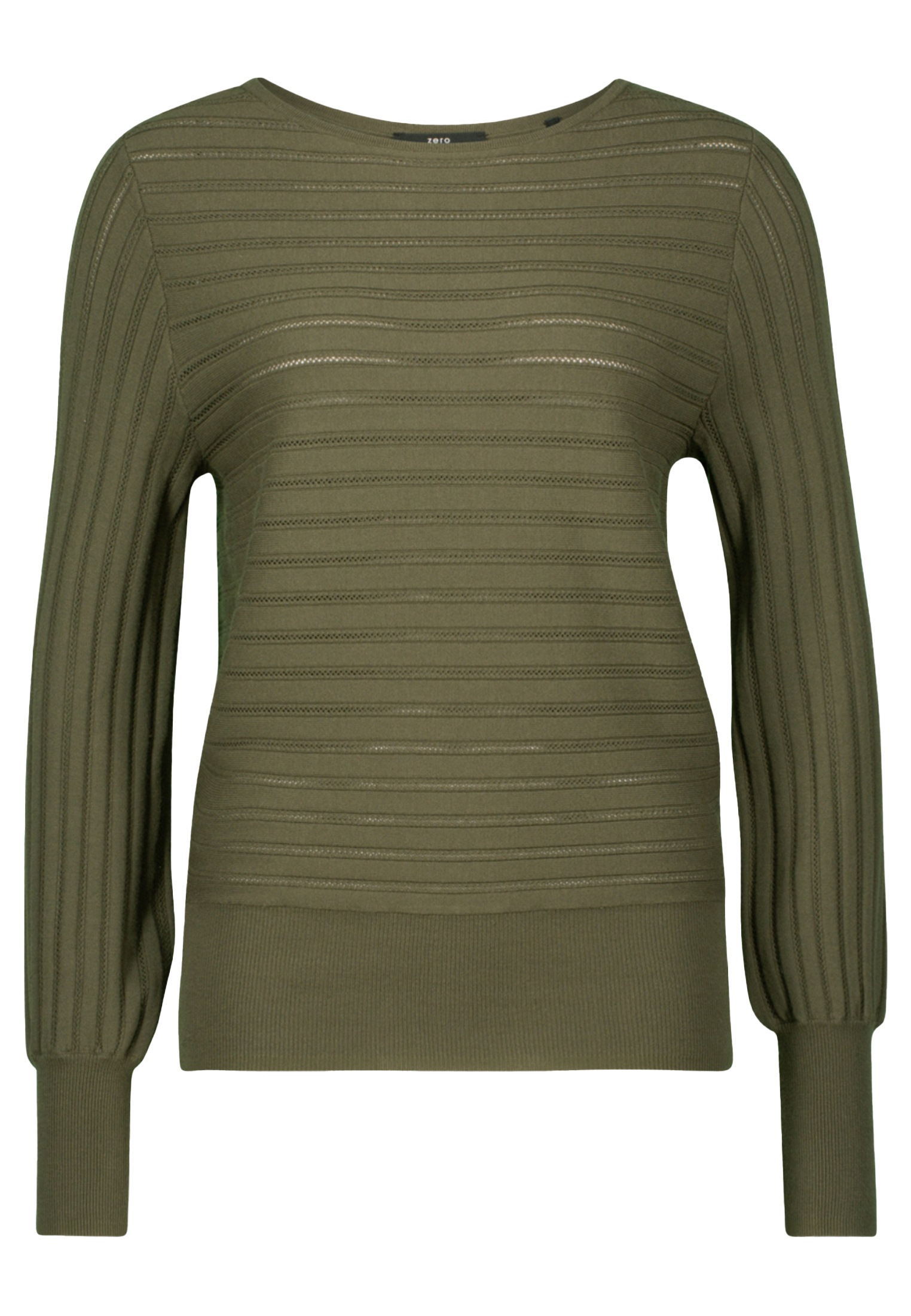 Zero Strickpullover "zero Pullover mit Strukturmuster", strukturiert günstig online kaufen