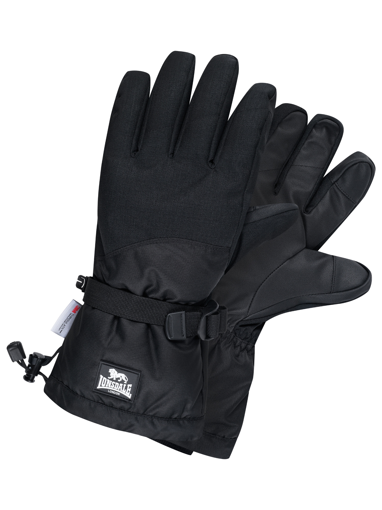 Lonsdale Skihandschuhe "BRECON" 2 Stk. 2-teiliges Set, mit Futter aus Polyester