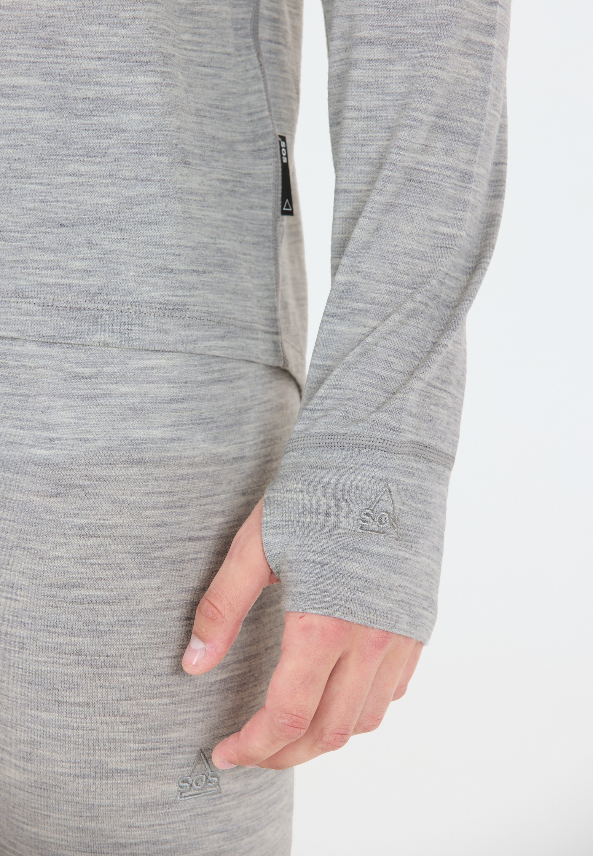 SOS Funktionsshirt »Nuuk«, mit temperatur- und feuchtigkeitsregulierender Funktion