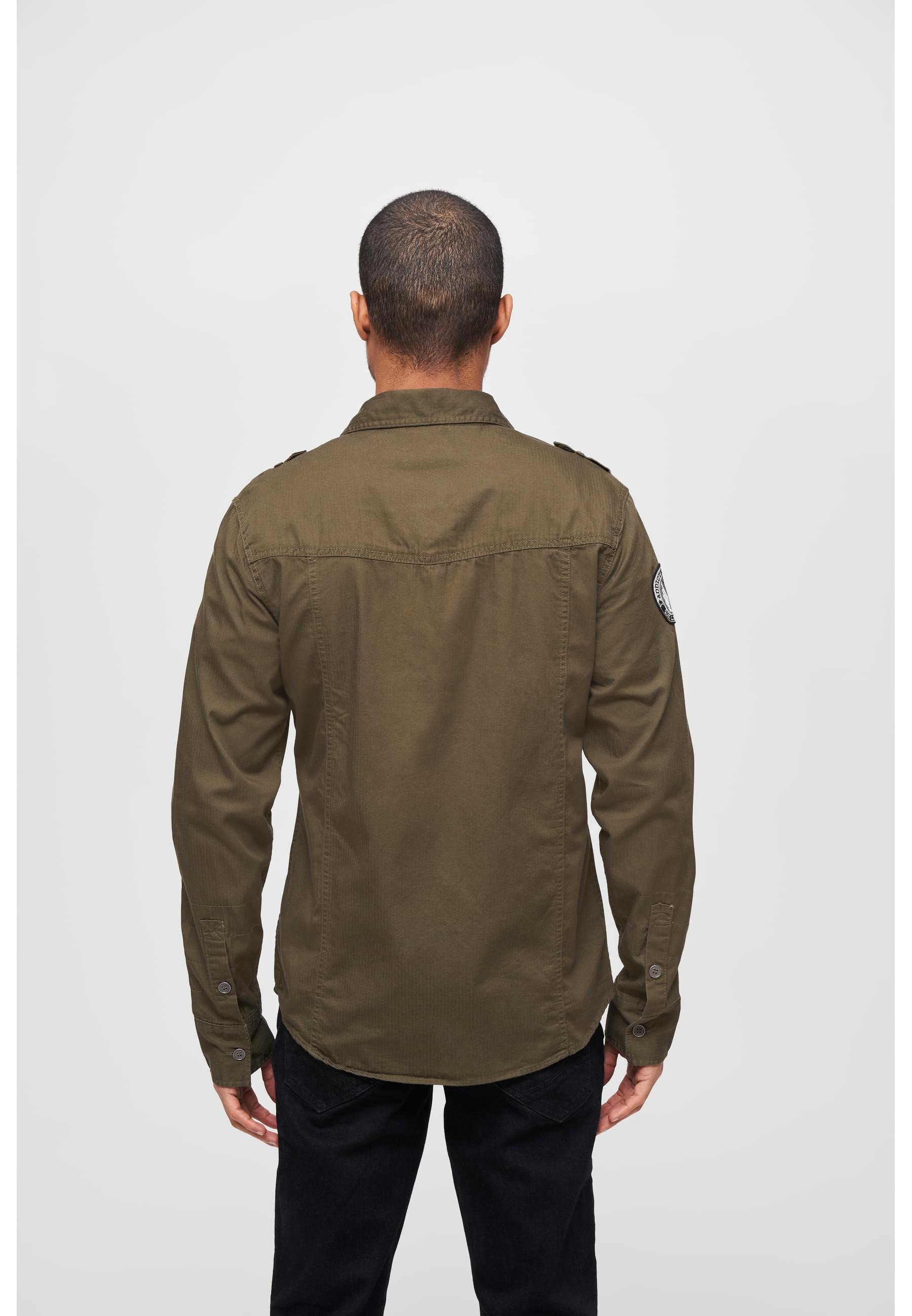 Thumbnail - Brandit Langarmhemd "Brandit Herren Luis Vintageshirt" 1 Stk.