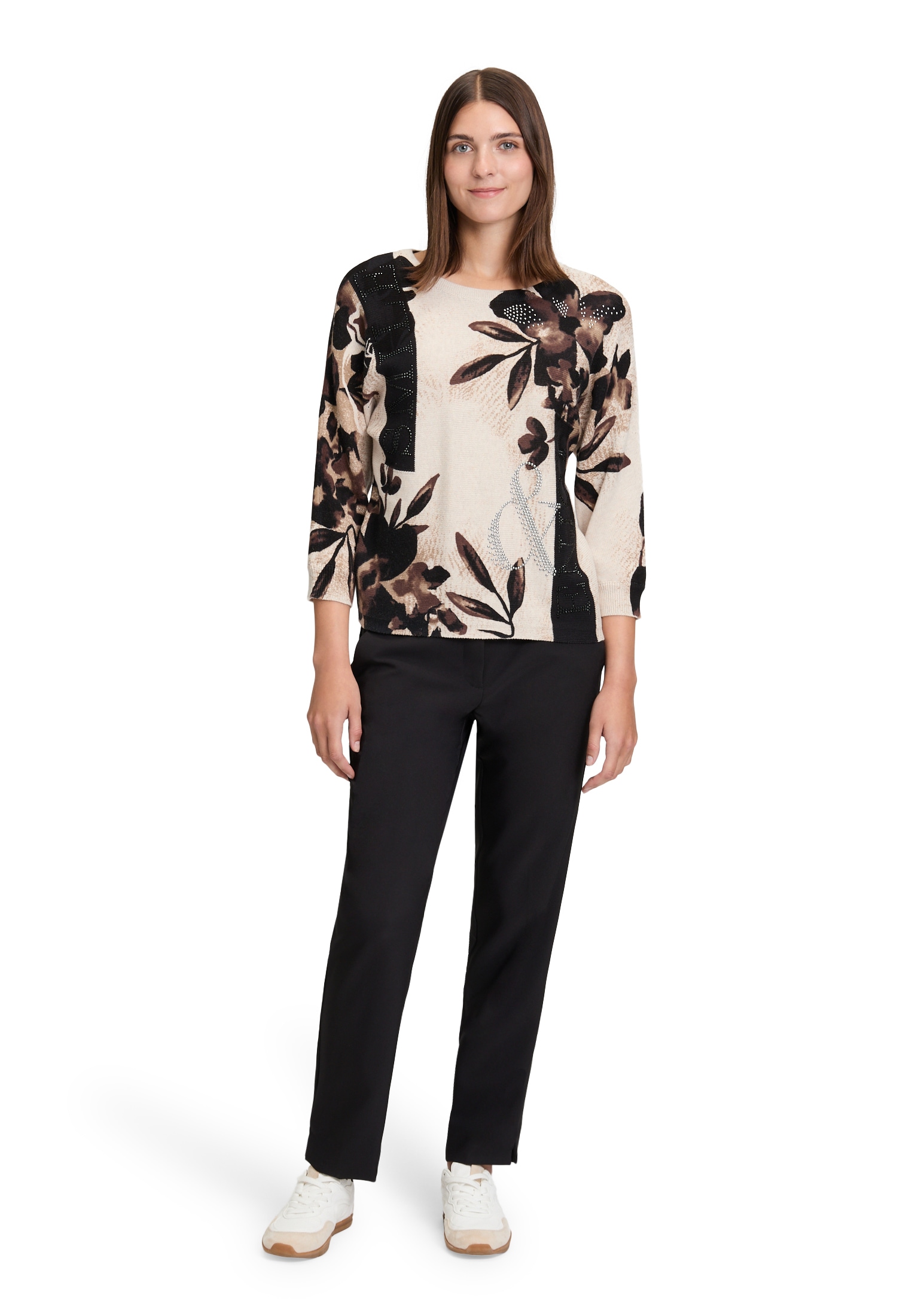 Betty Barclay Strickpullover »Betty Barclay Damen Strickpullover mit Fledermausärmeln«, (1 tlg.)