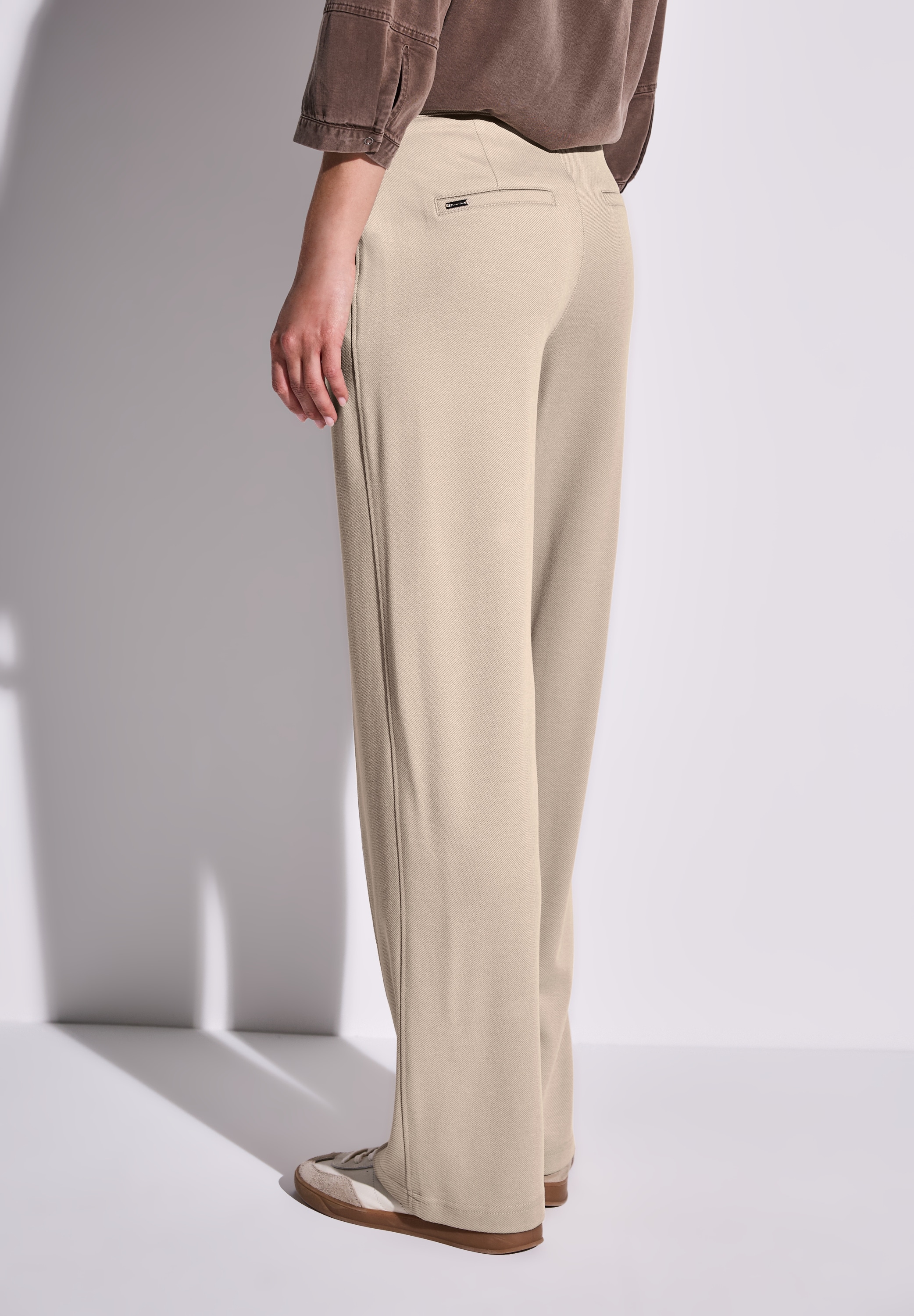 STREET ONE Stoffhose, High Waist