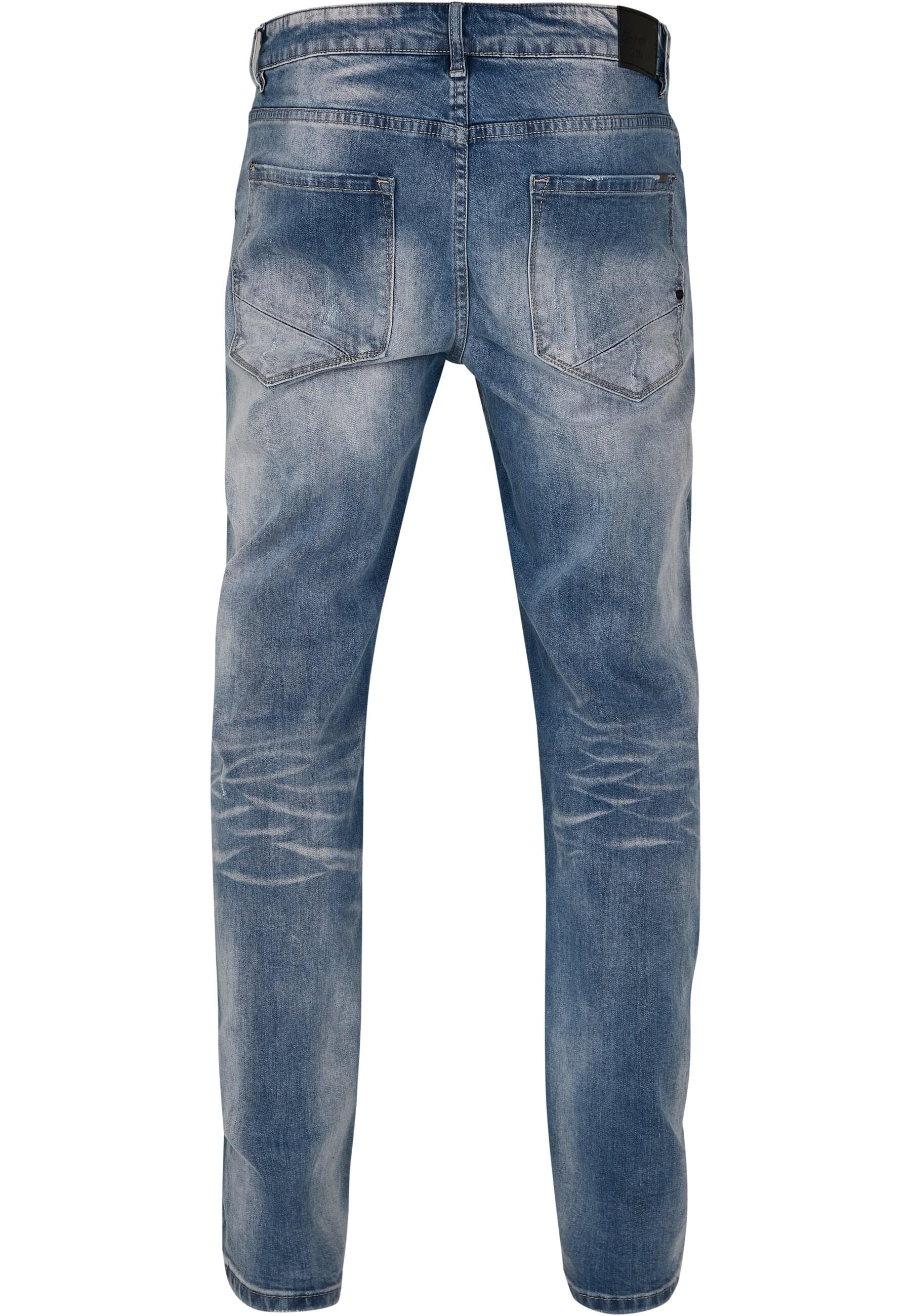 Brandit Bequeme Jeans "Brandit Herren Will Washed Denim Jeans" 1 Stk. tlg. günstig online kaufen
