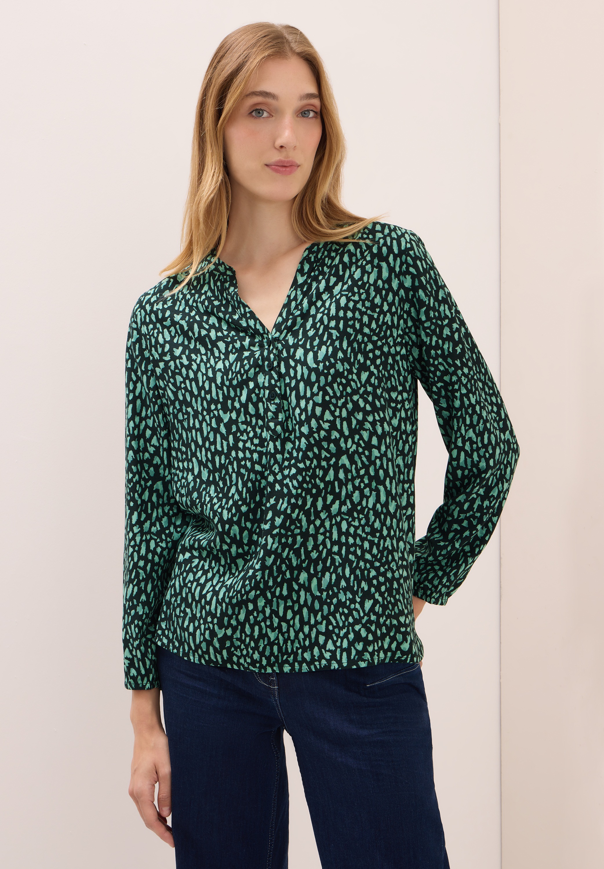Cecil Shirtbluse, aus softer Viskose günstig online kaufen