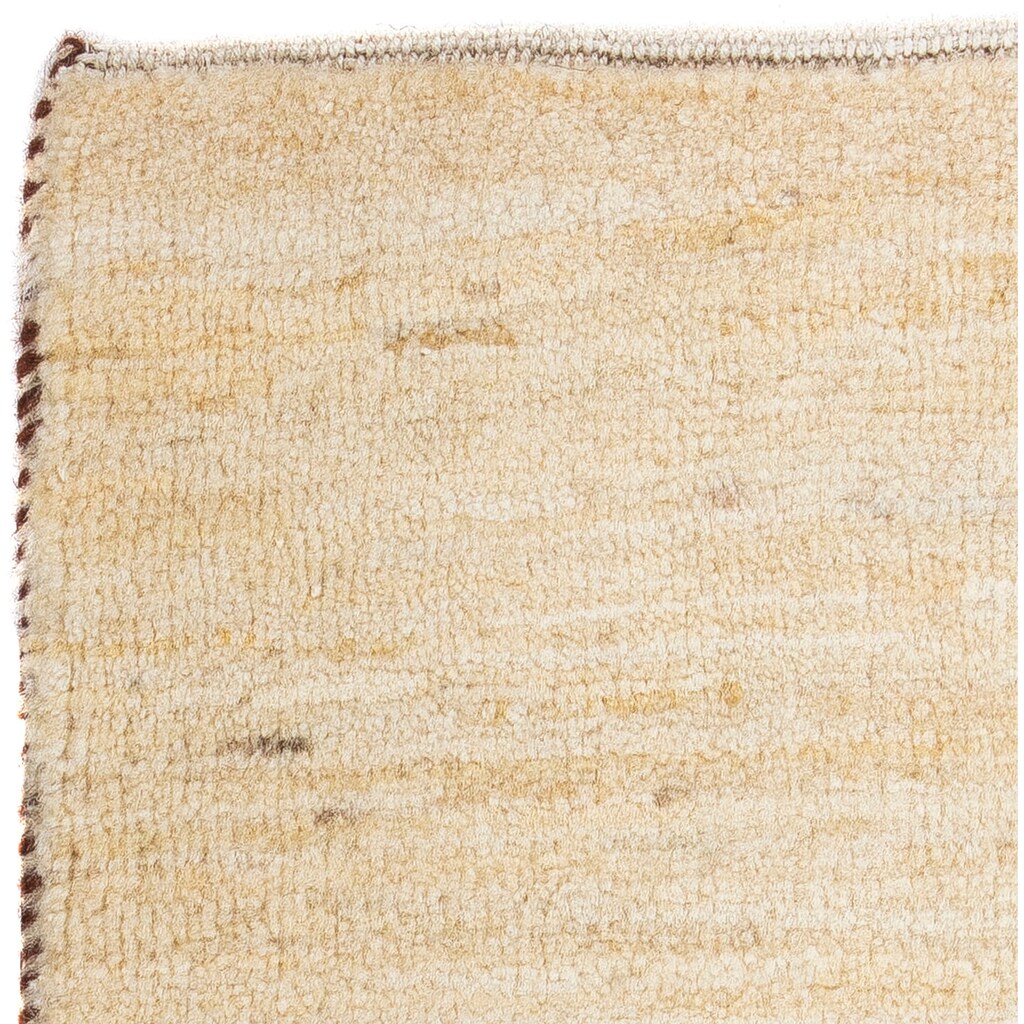 morgenland Wollteppich »Gabbeh - Loribaft Perser quadratisch - 45 x 40 cm - beige«, quadratisch