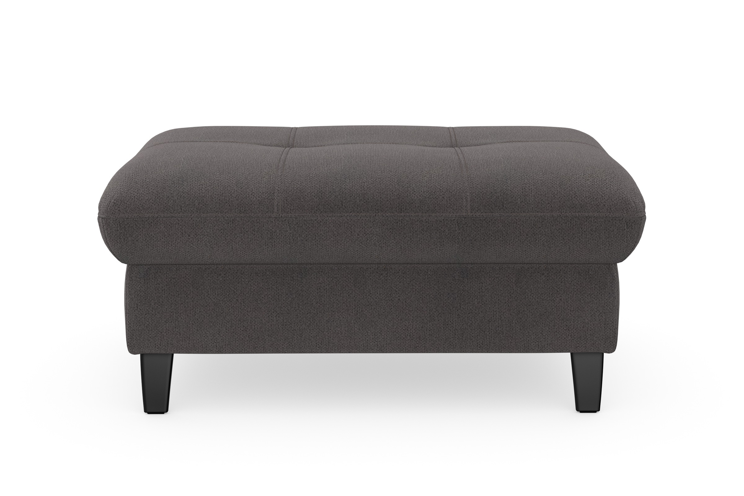 Stauraumhocker SIT & MORE "Maggiore", grau (fango), B:102cm H:48cm T:67cm, 95% Polyester, 5% Polyamid, Hocker, mit Stauraum 3