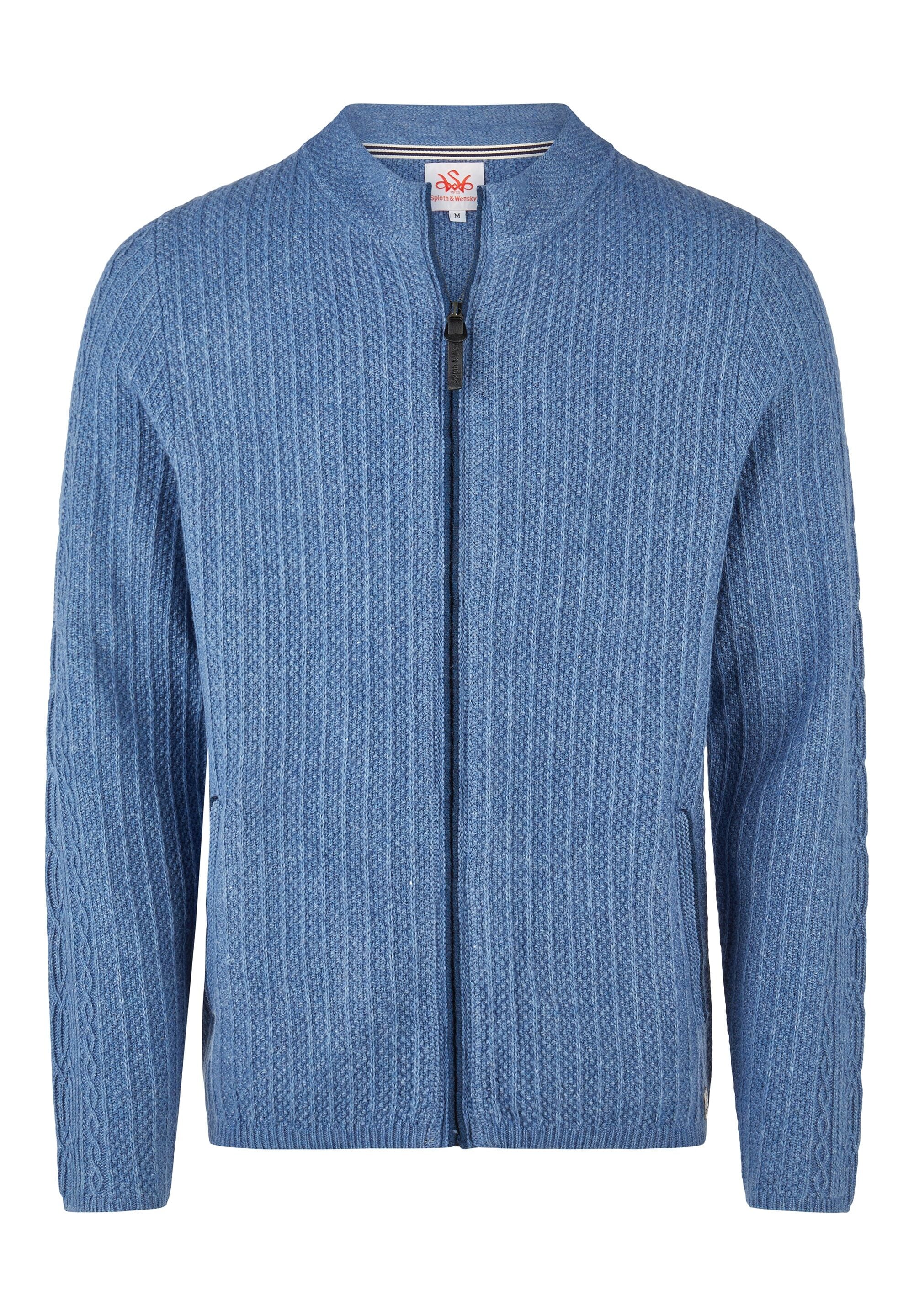 Spieth & Wensky Trachtenstrickjacke "Hagen" in Melierte Optik