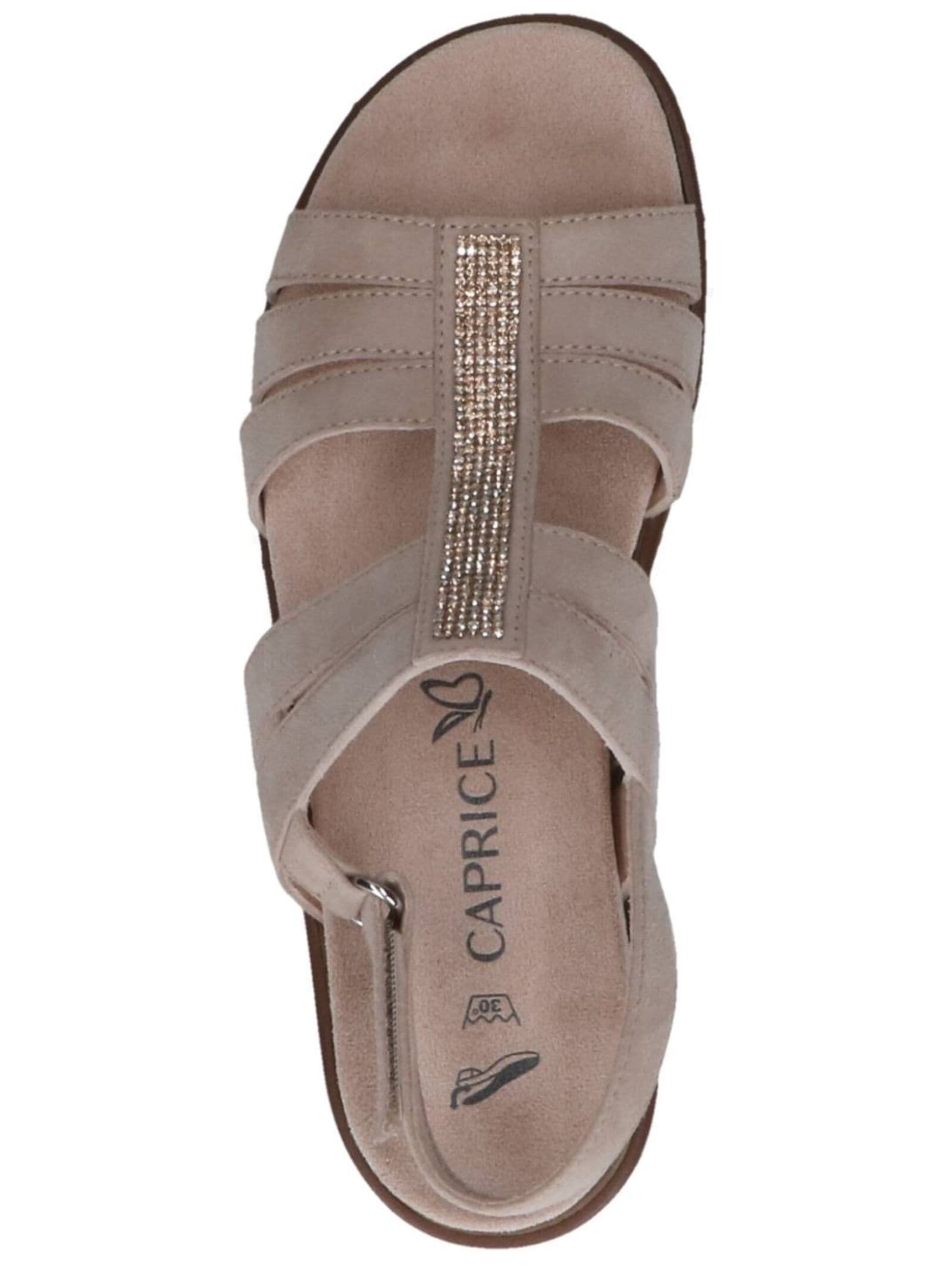Caprice Keilsandalette »Caprice Sandalen Veloursleder«