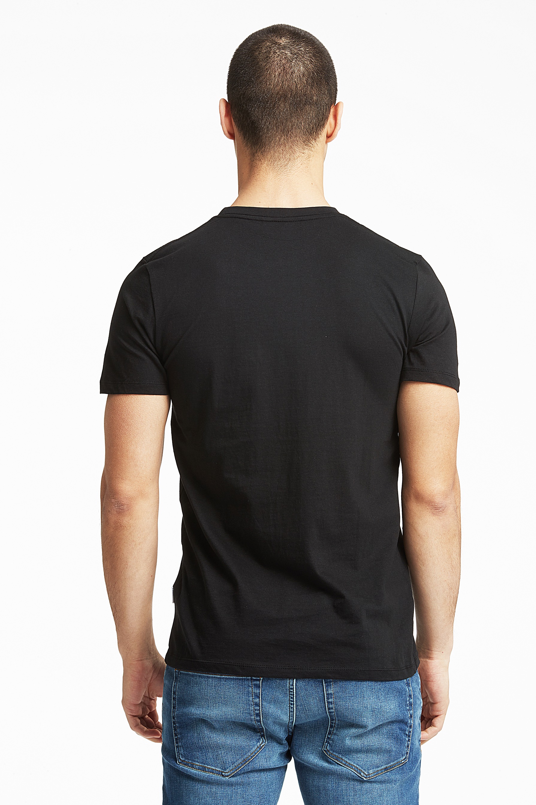 LINDBERGH T-Shirt, (Packung, 4 tlg.), mit Rundhalsausschnitt im 4-er Pack