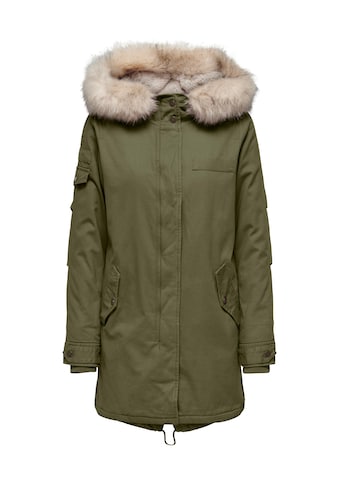 ONLY PARKA »ONLNEWMAY FUR CANVAS PARKA CC O...