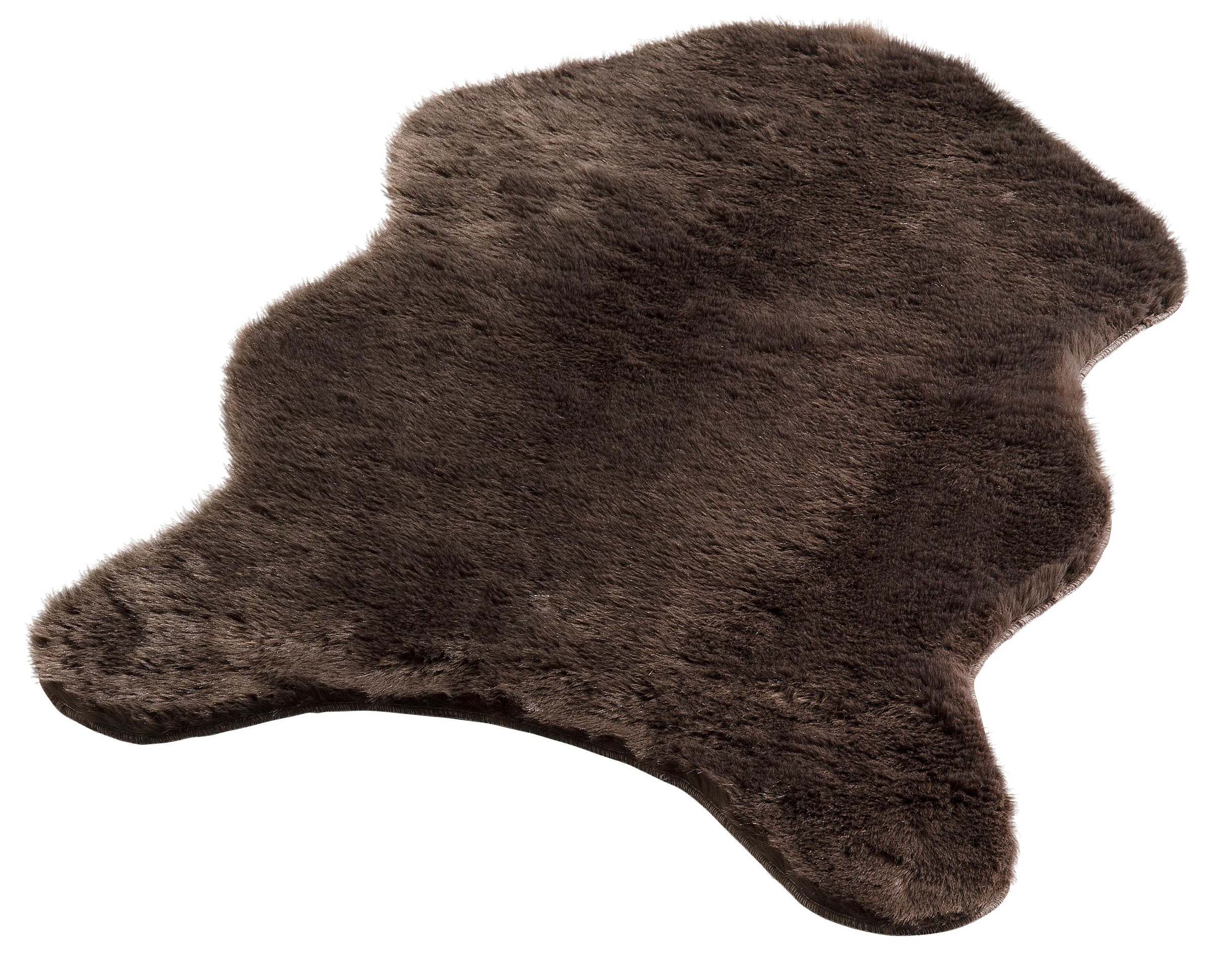 Dreams Fellteppich "Schaffell" fellförmig 20 mm Höhe Kunstfell, waschbar, w günstig online kaufen