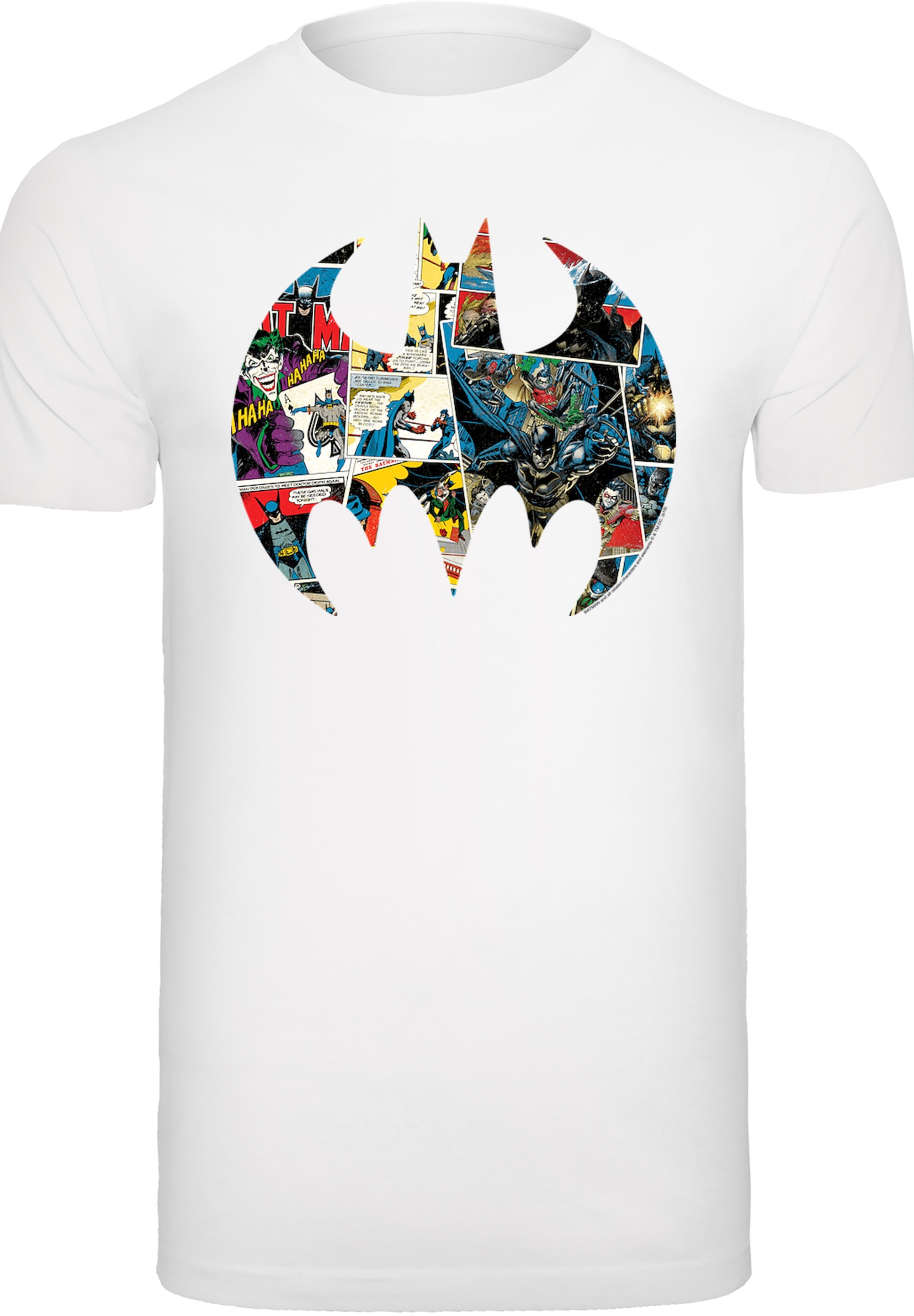 F4NT4STIC T-Shirt »DC Comics Batman Comic Book Logo«, Herren,Premium Merch,Regular-Fit,Basic,Bedruckt