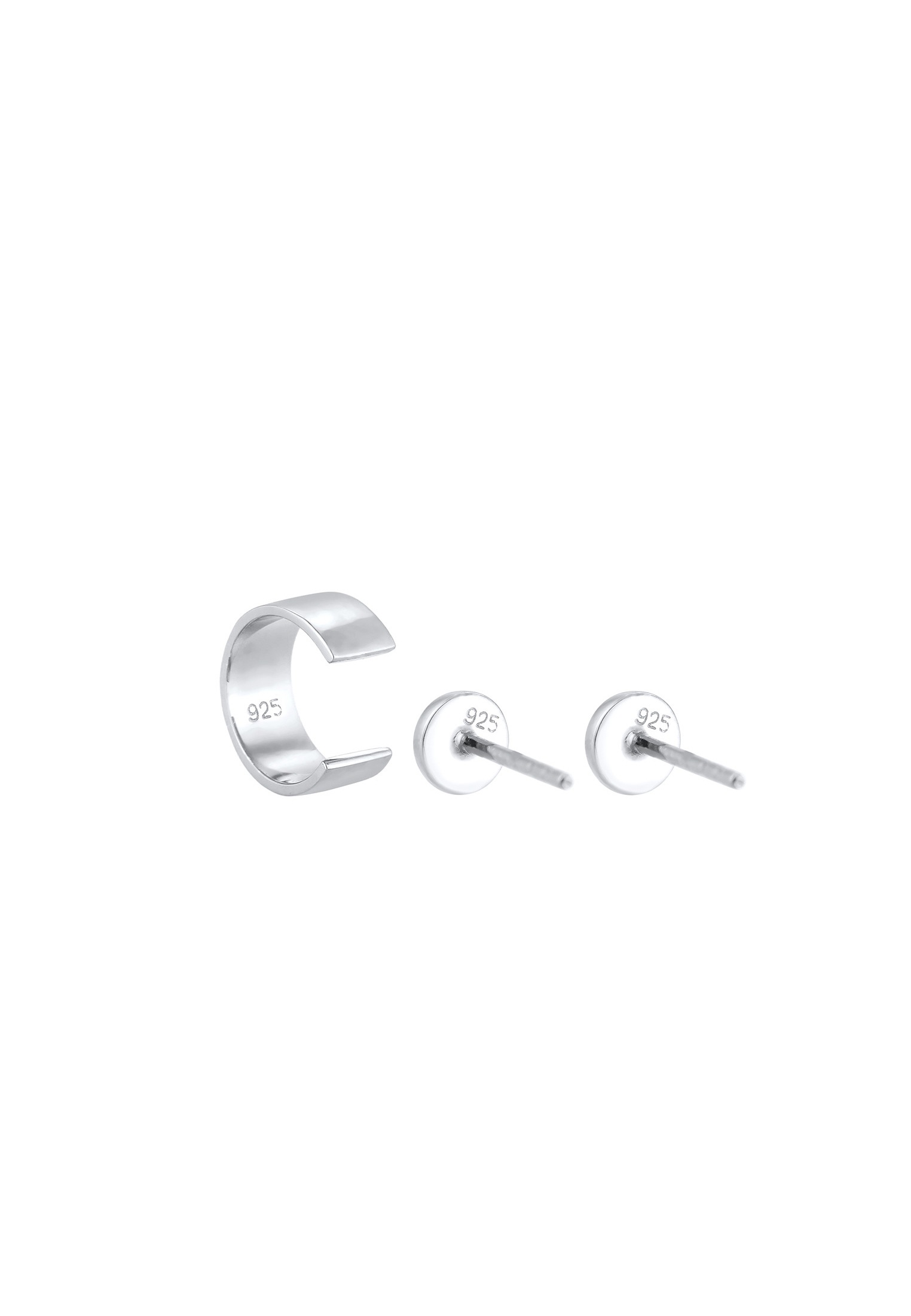 Elli Ohrring-Set »2er Set Single Earcuff Trend Blogger 925 Silber«