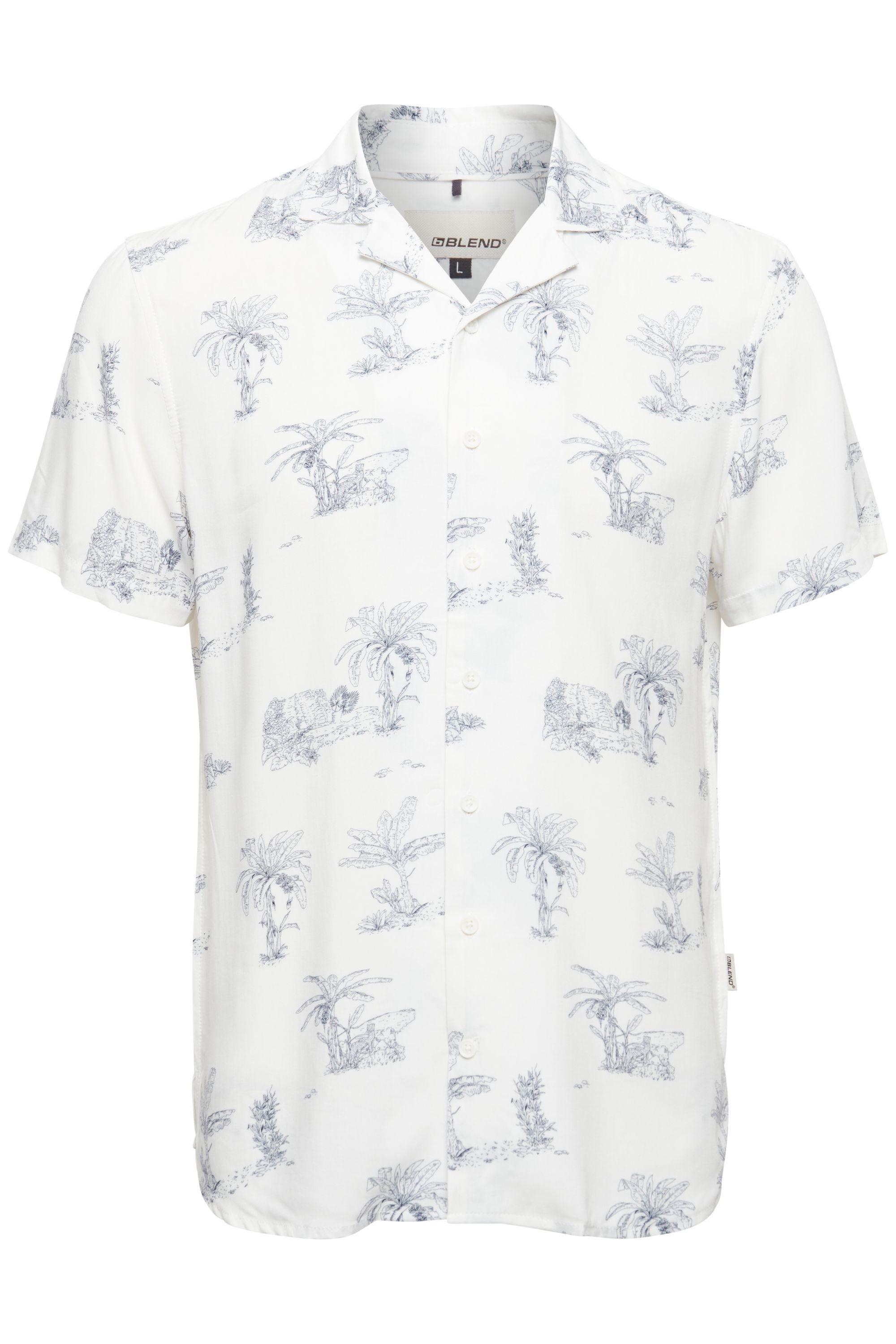 Blend Kurzarmhemd "BHShirt", Stilvolles Hemd mit kurzen Ärmeln günstig online kaufen