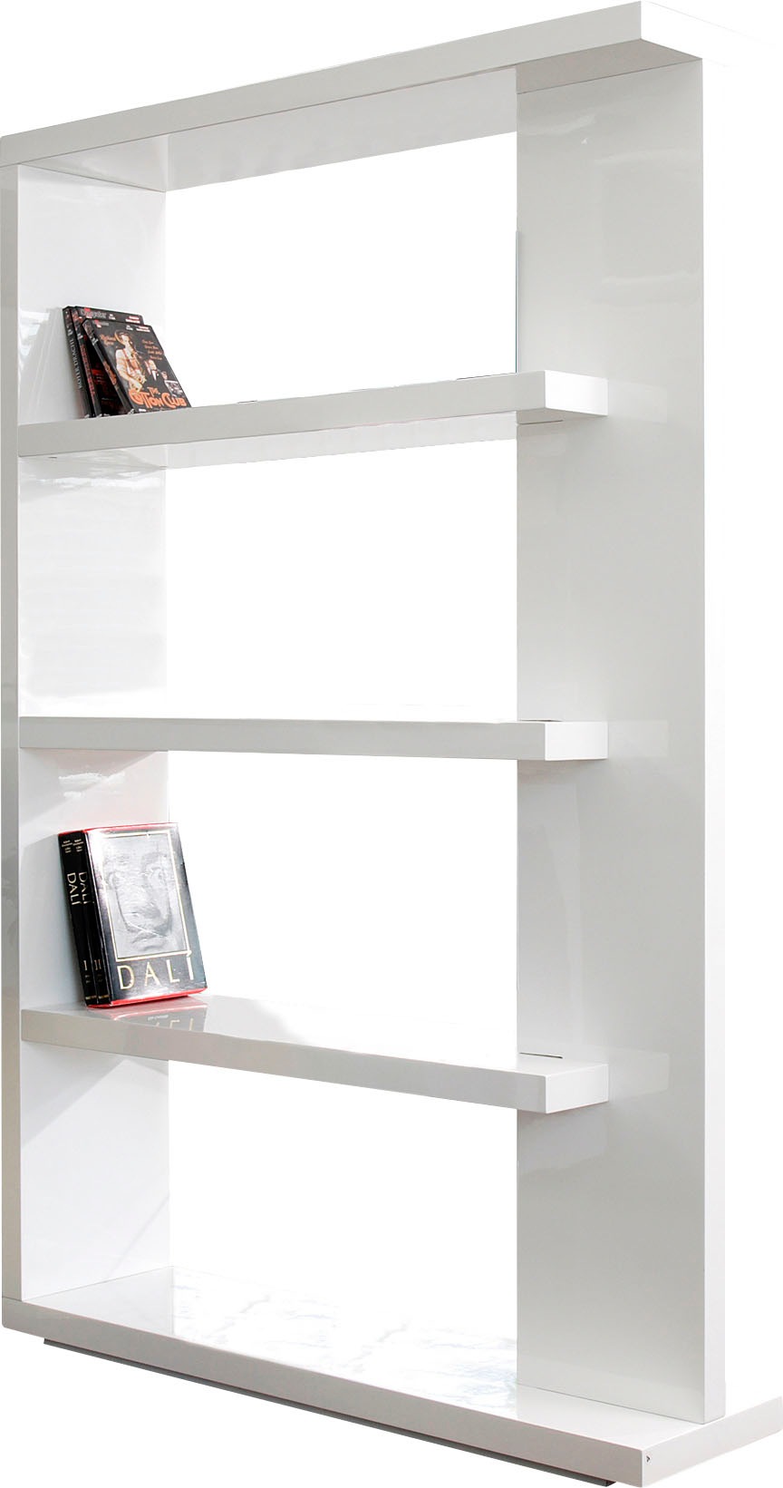 SalesFever Raumteilerregal, Ultramoderner Raumteiler-Regal: Hochglanz-Optik günstig online kaufen
