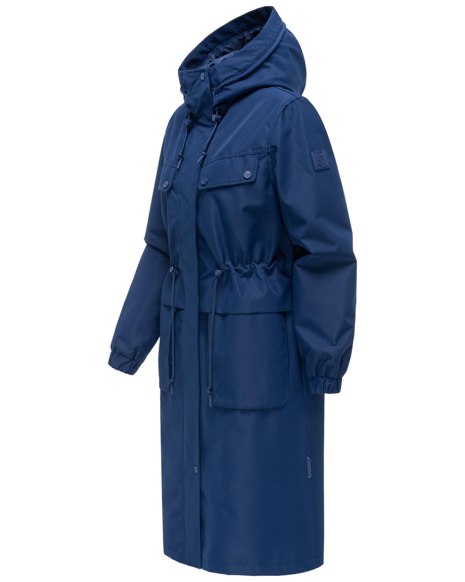 Navahoo Langmantel "Kirschwind 14" Wasserdichter Übergangsmantel mit Brustt günstig online kaufen