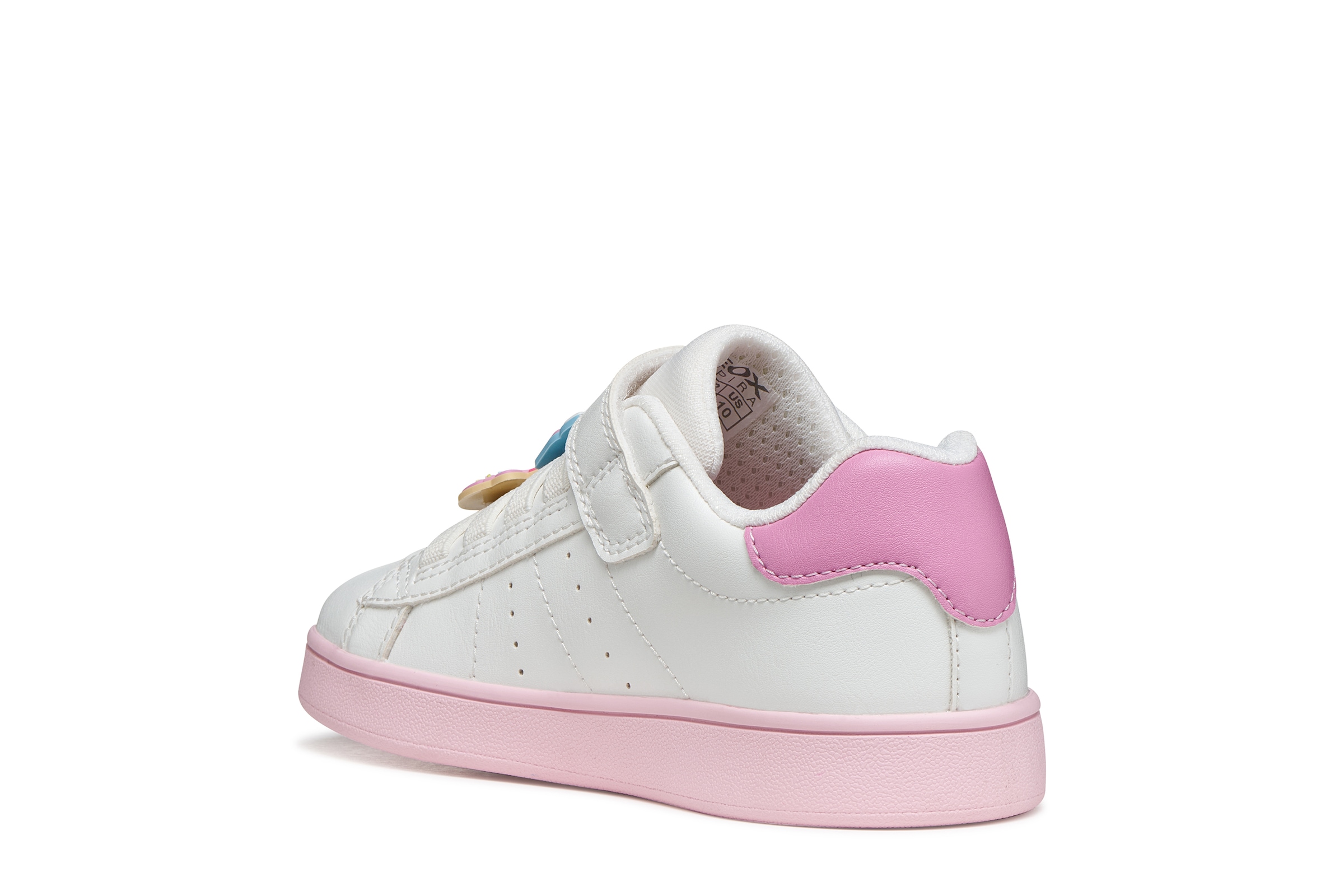 Geox Sneaker »J ECLYPER GIRL«  Slipper mit Kontrastbesatz, Größenschablone zum Download