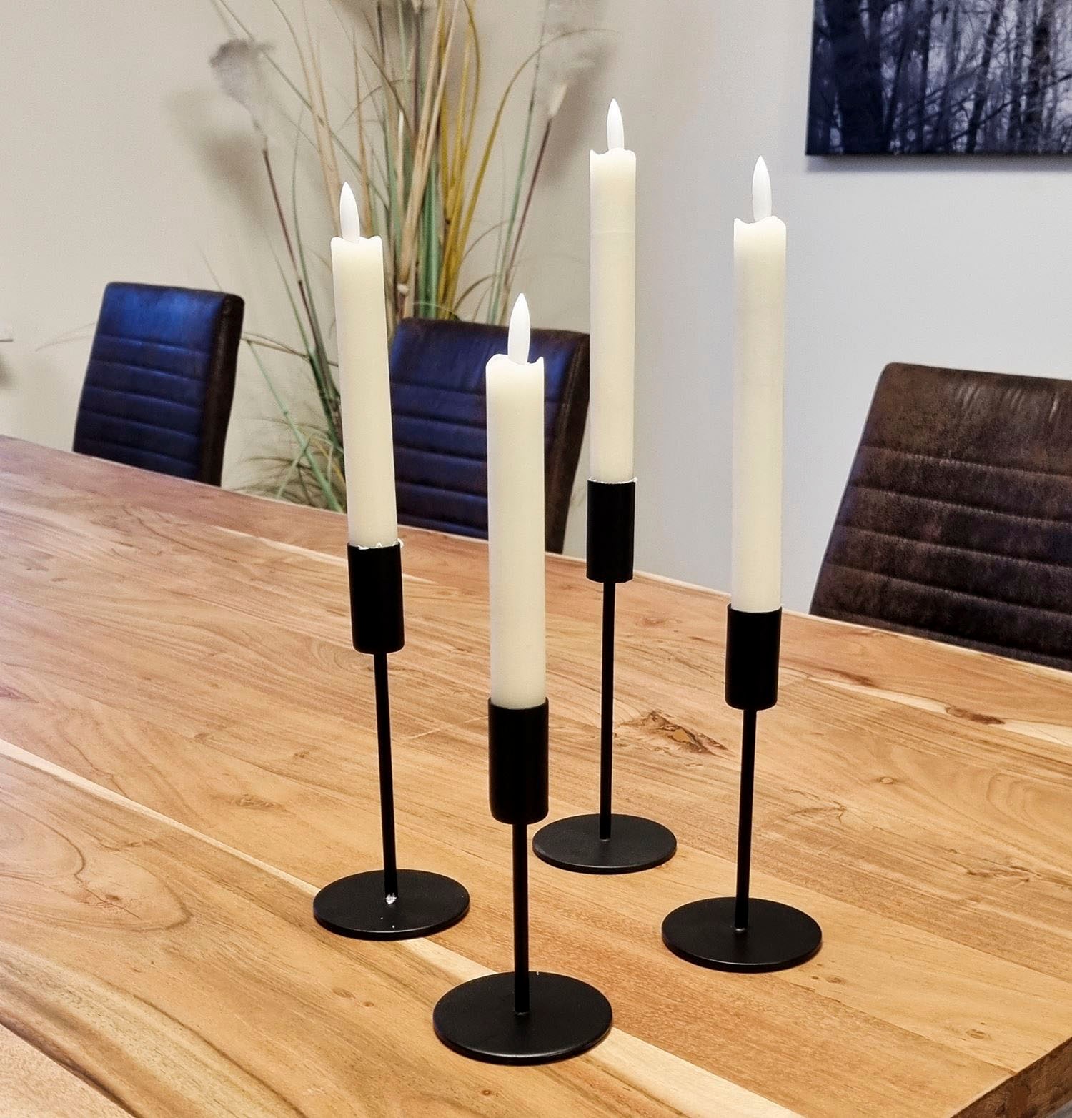 Ambiente Haus Kerzenständer »Kerzenständer 4er Set - (H) 20 cm«, (1 St.) |  BAUR