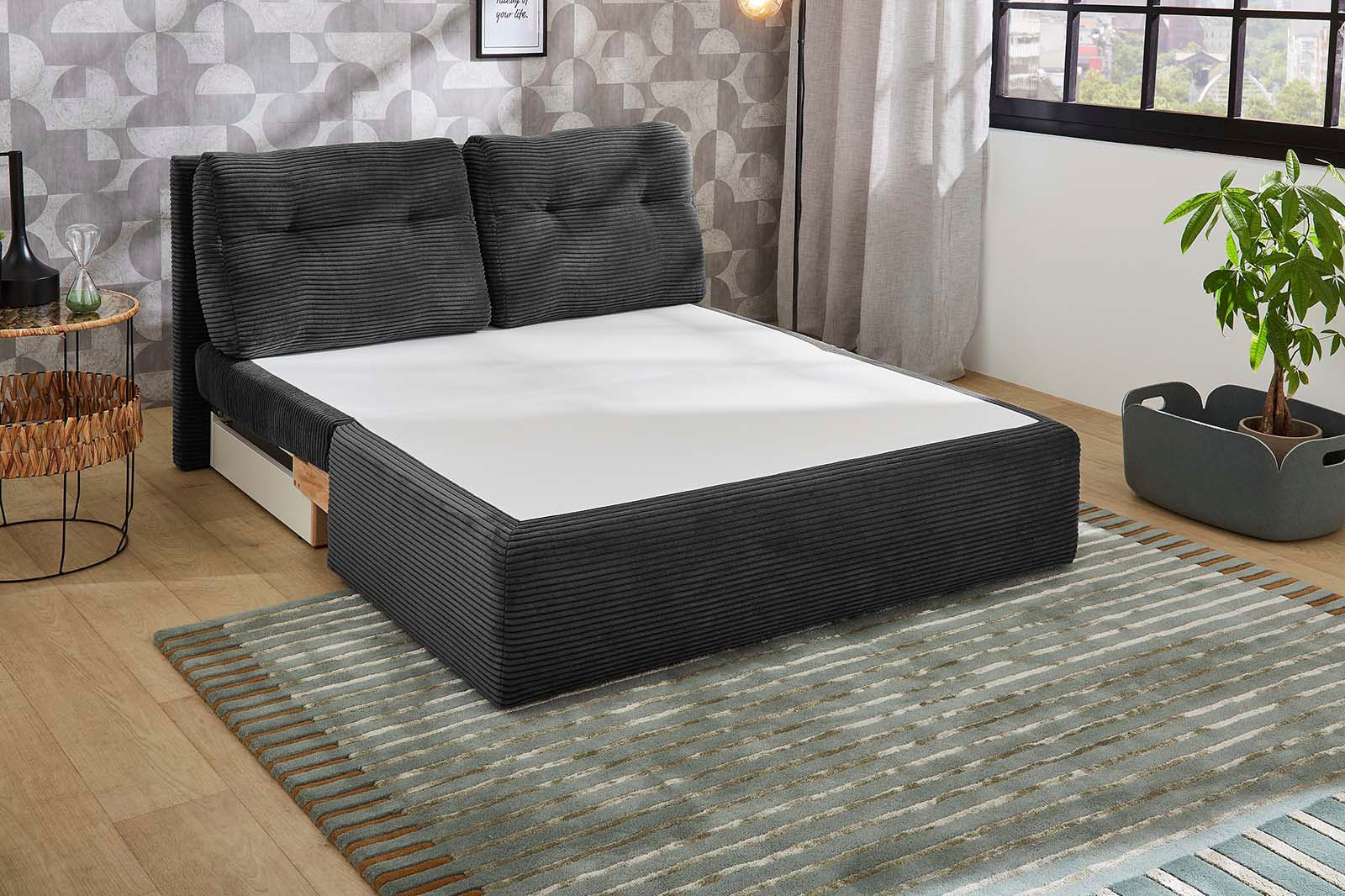 Jockenhöfer Gruppe Torben Sofa Bed Grey 130cm 3