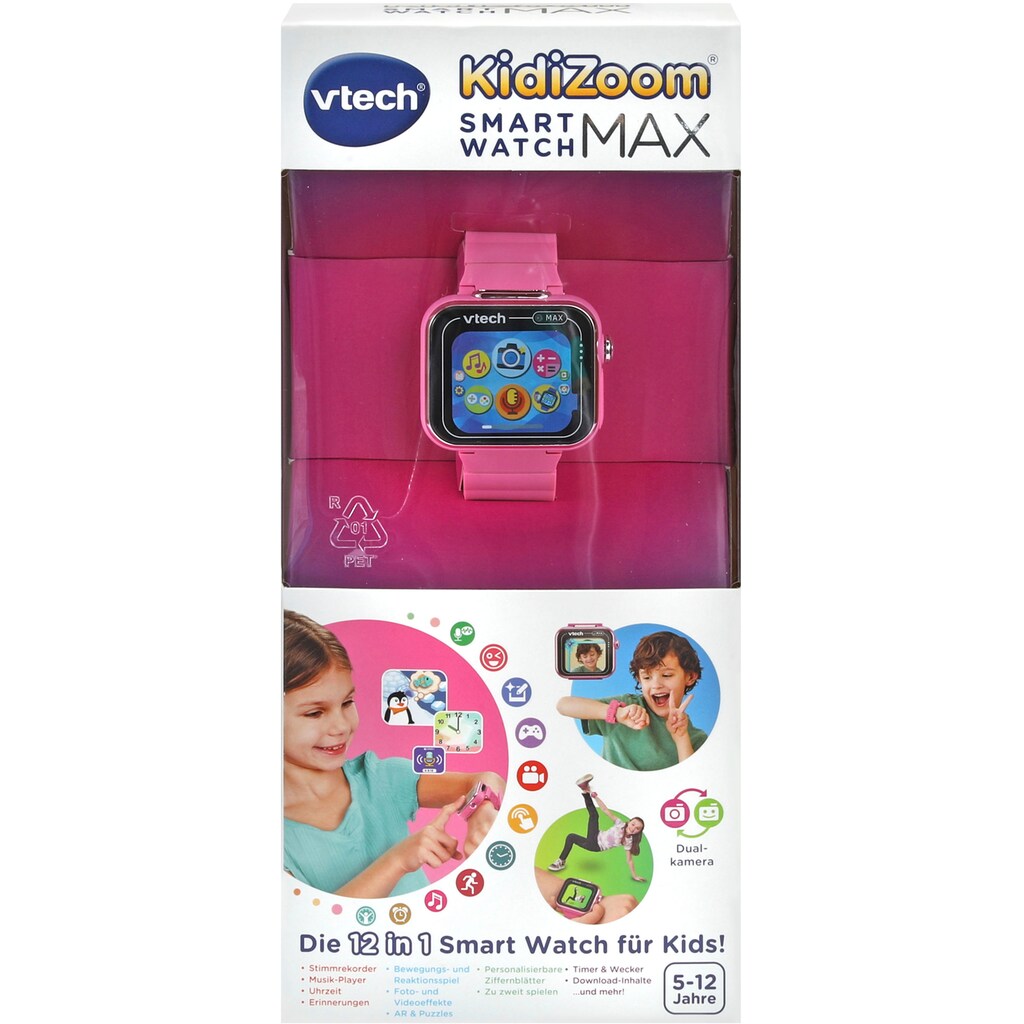 Vtech® Lernspielzeug »KidiZoom Smart Watch MAX pink«