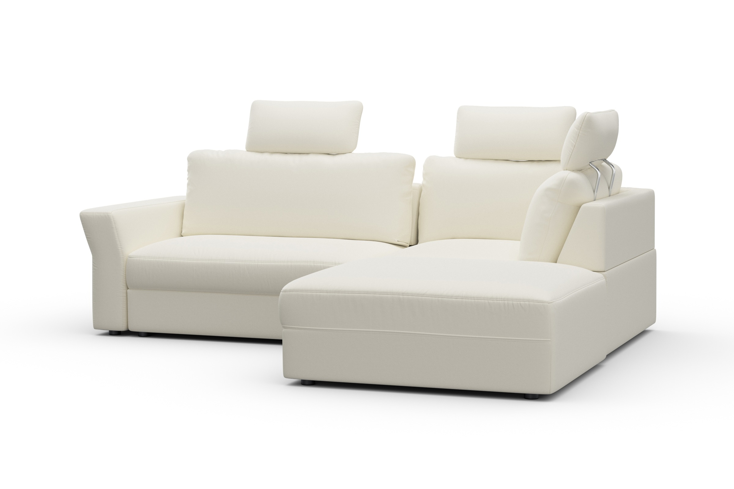sit&more Ecksofa »Cadabra L-Form«, Breite 243 cm, inklusive Sitztiefenverstellung