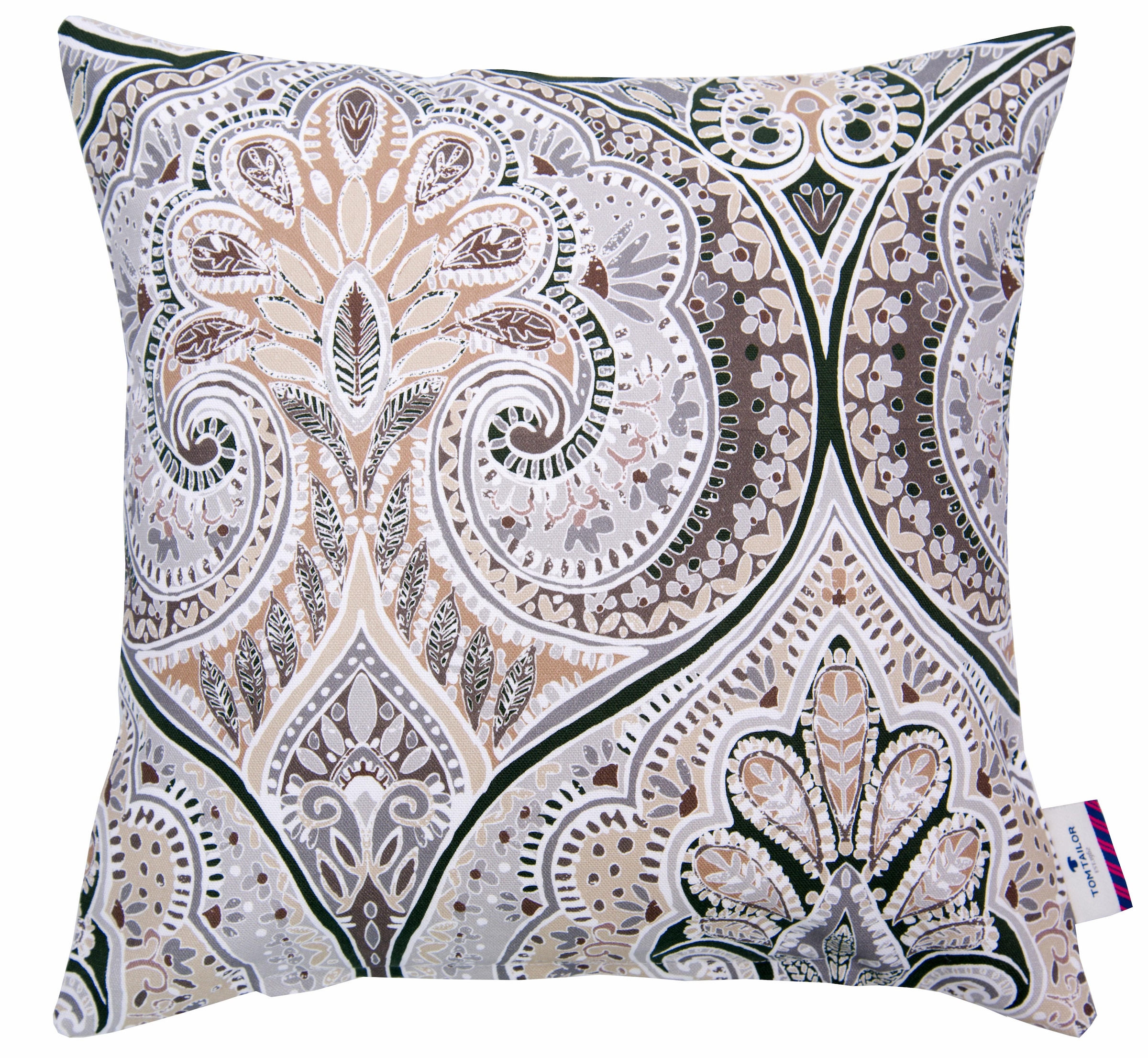 TOM TAILOR HOME Dekokissen »SOFT PAISLEY«, Kissenhülle ohne Füllung, 1 Stück