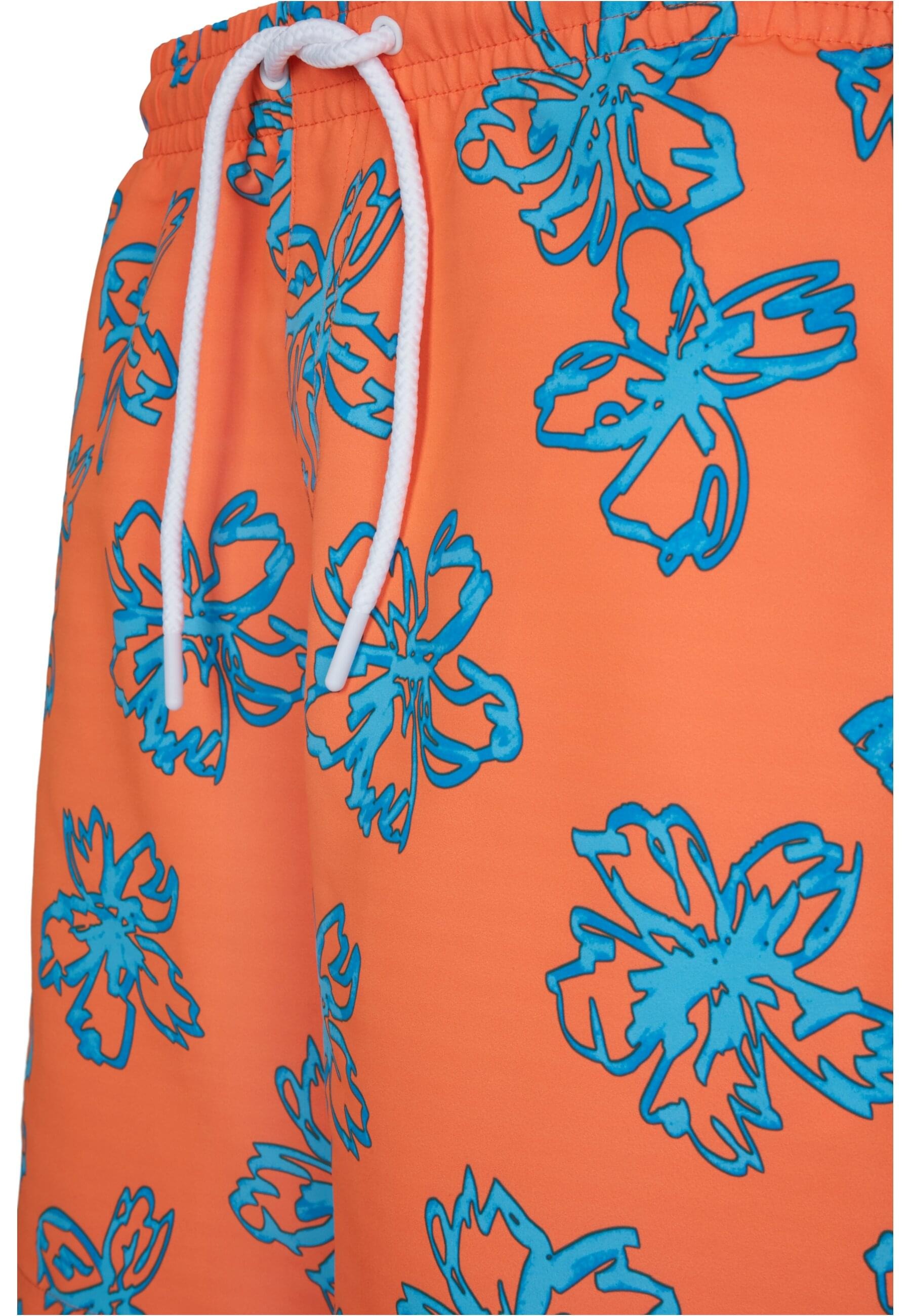 URBAN CLASSICS Badeshorts »Urban Classics Herren Floral Swim Shorts«