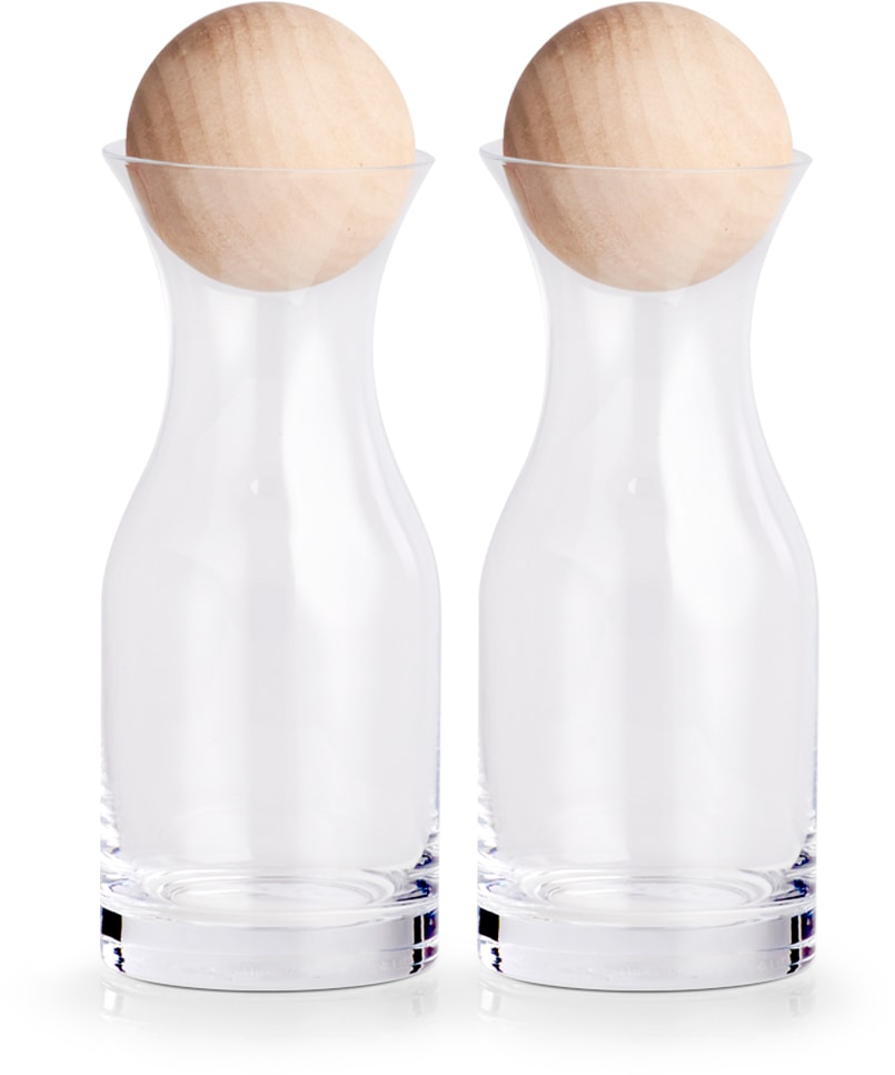 Zeller Present Karaffe Glas, Höhe 18,5 cm, Inhalt 250 ml günstig online kaufen