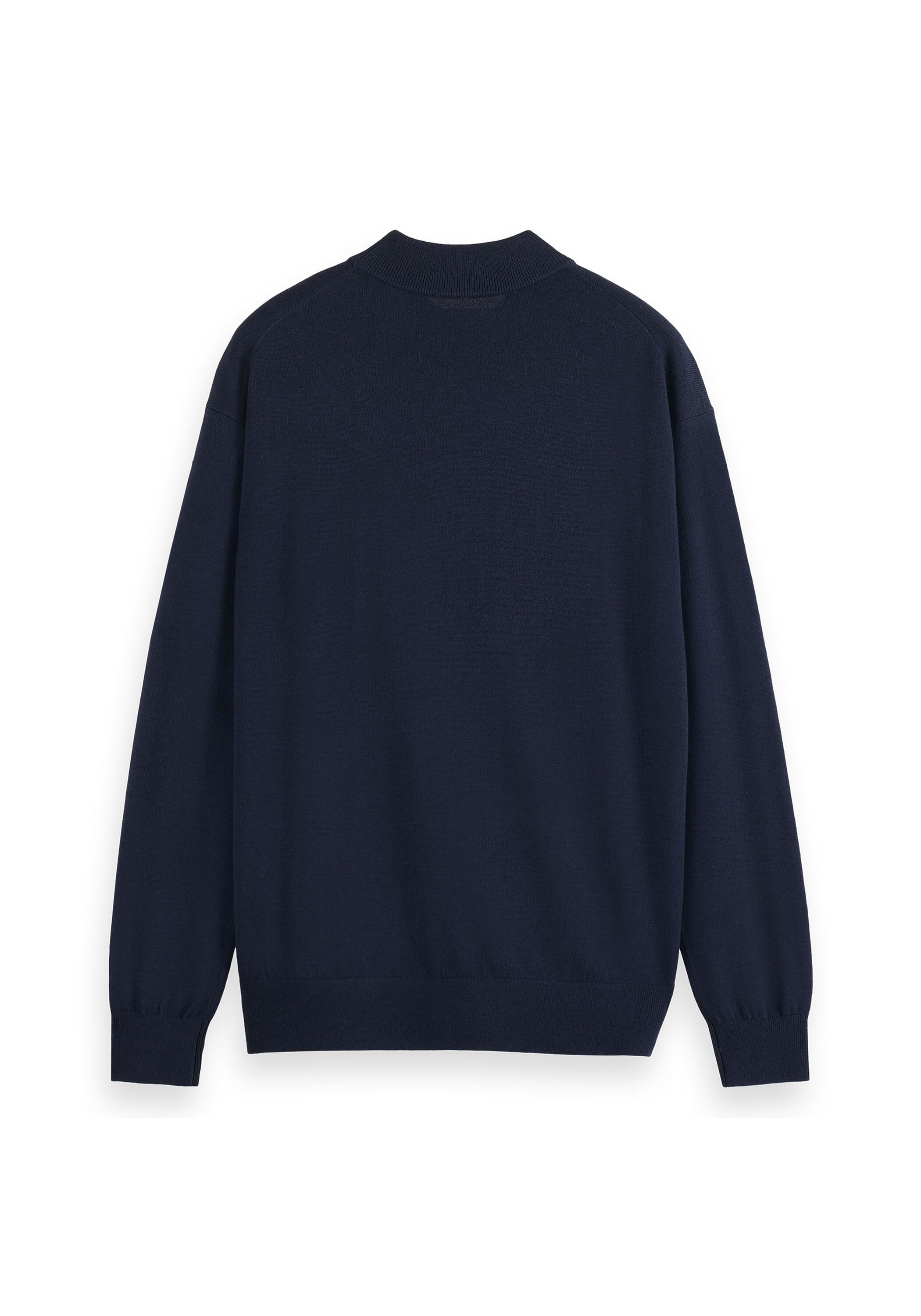 Scotch & Soda Sweatshirt »Strickpullover CORE - DROPPED SHOULDER MOCK NECK PULLOVER«