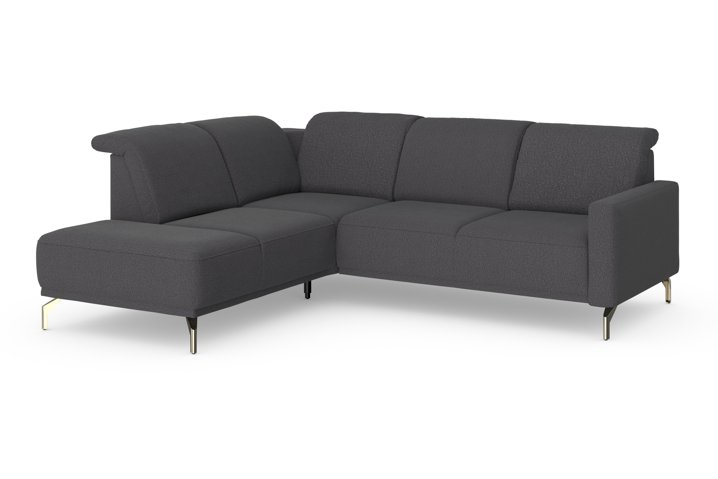 Thumbnail - sit&more Ecksofa "Leinwandbild  Küstenbilder  Querformat" wahlweise mit Kopfteilverstellung und Vorziehsitz, motorisch