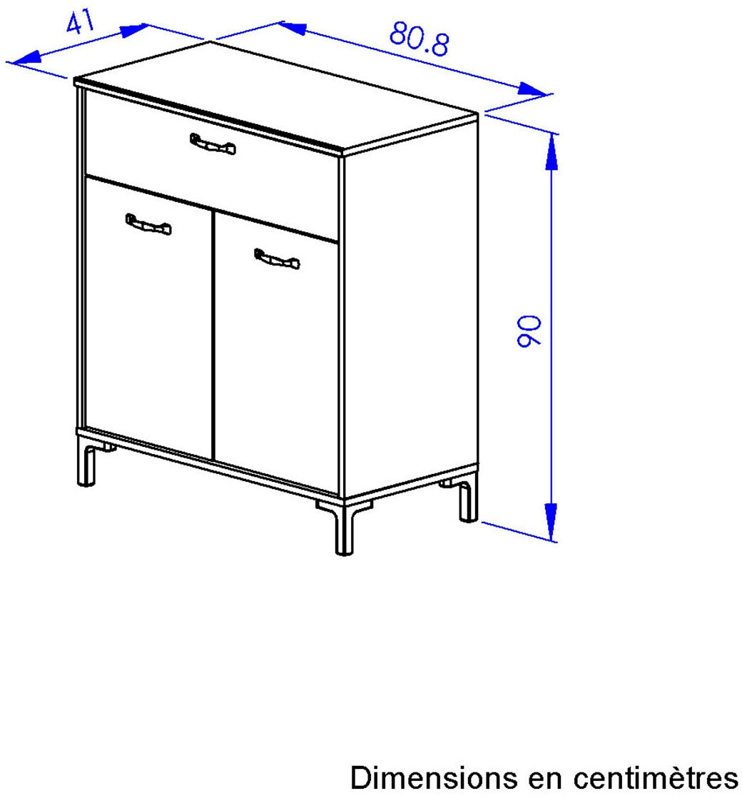 Gami Stauraumschrank »MANCHESTER«