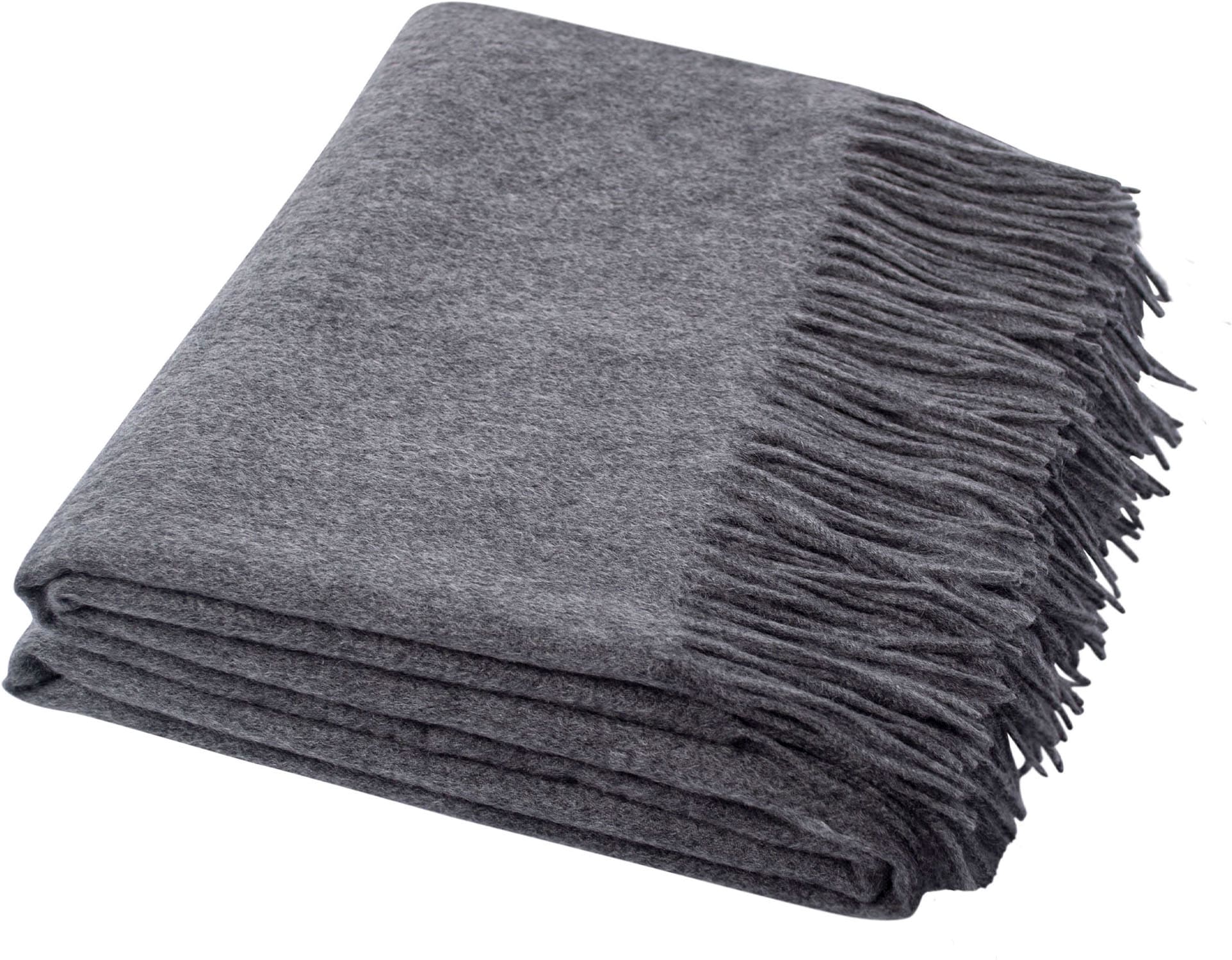 ZOEPPRITZ1828 Wohndecke "Since 1828 Cashmere" Klassisch unifarbenes Plaid aus besonders feinem Cashmere