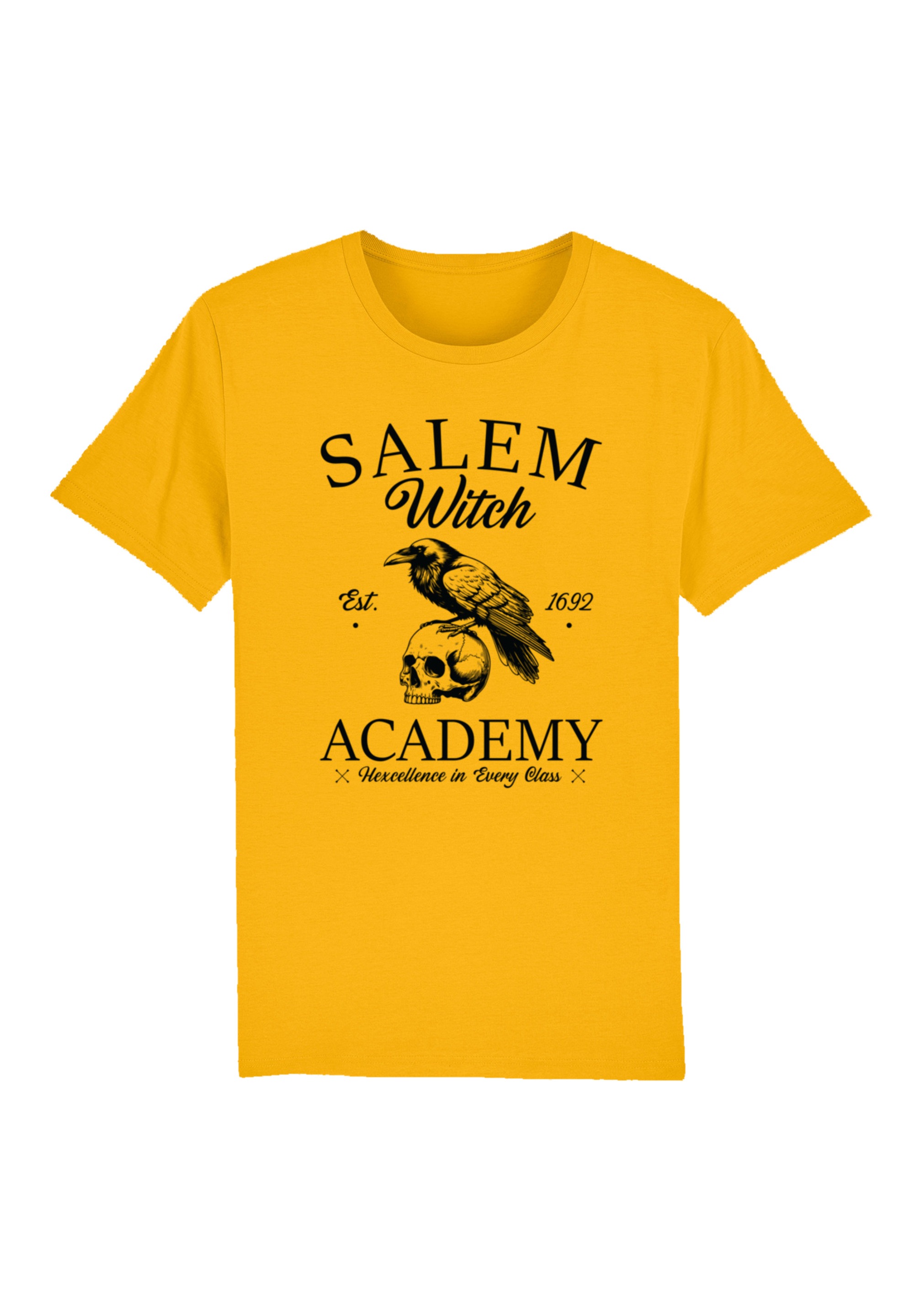 F4NT4STIC T-Shirt "Halloween University Salem witch crow skull", Premium Qu günstig online kaufen