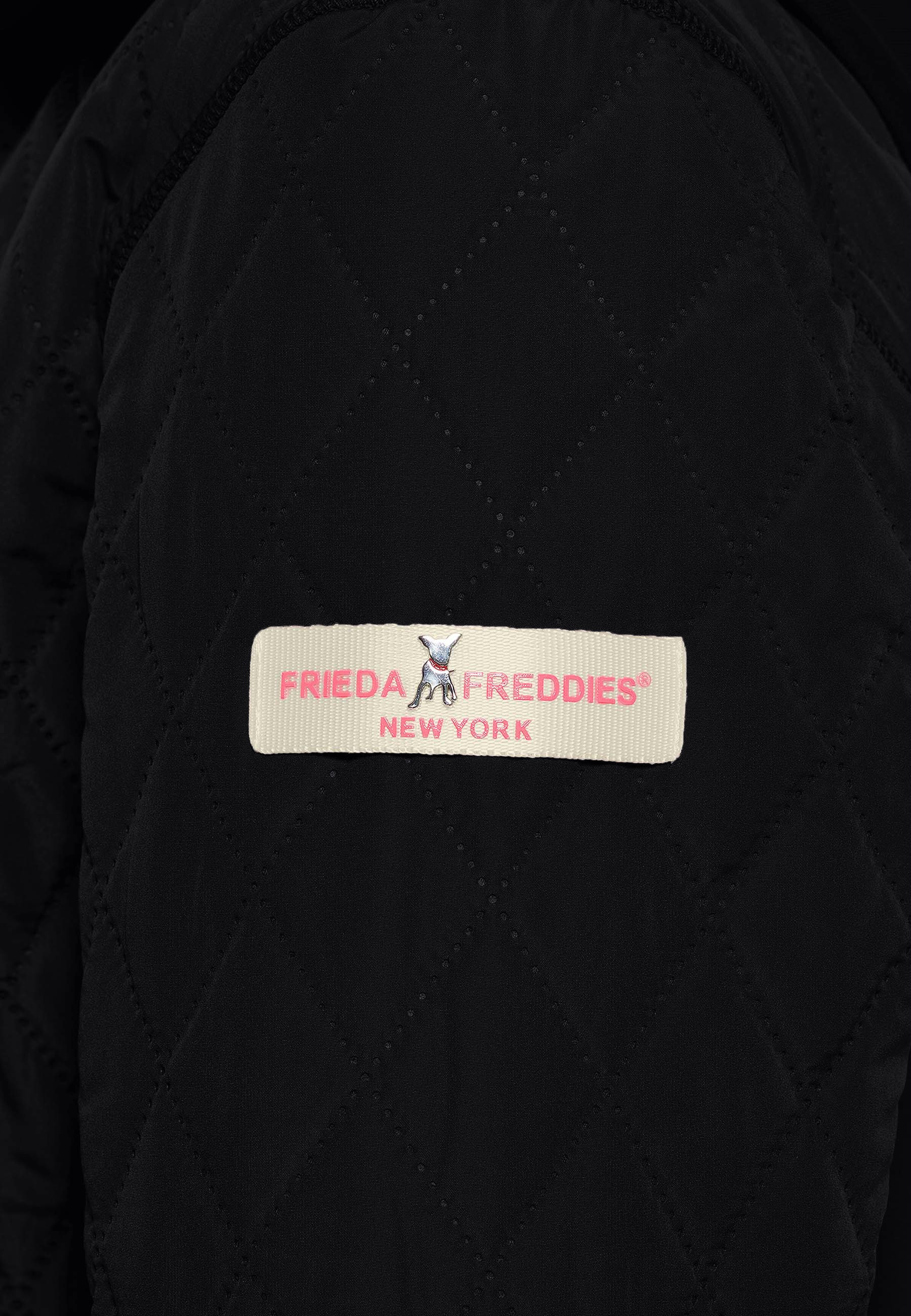 Frieda & Freddies Collegejacke »Fake Down Jacket / New Genius«