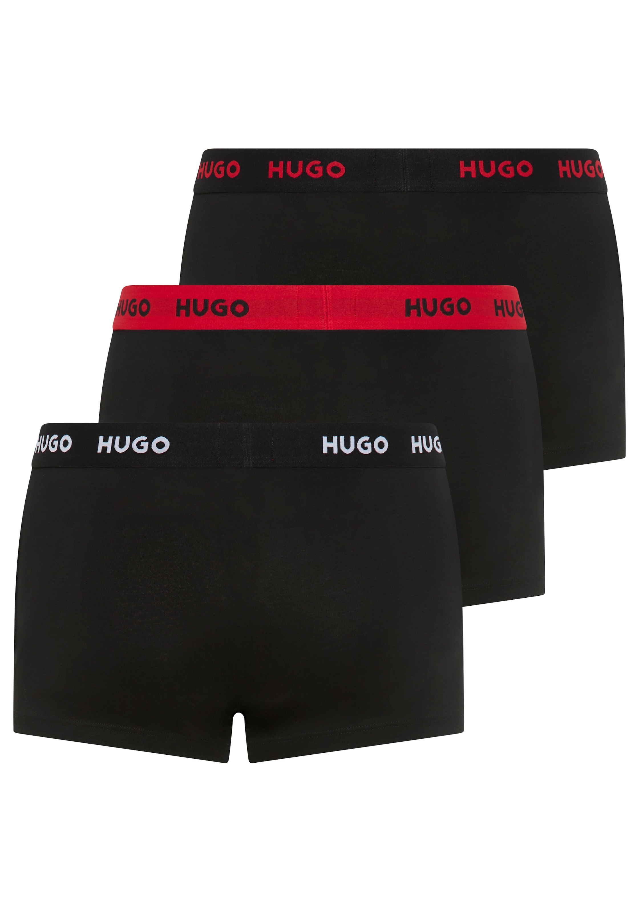 HUGO Underwear "TRUNK TRIPLET PACK" Packung, 3 Stk. mit Logoschriftzug auf günstig online kaufen