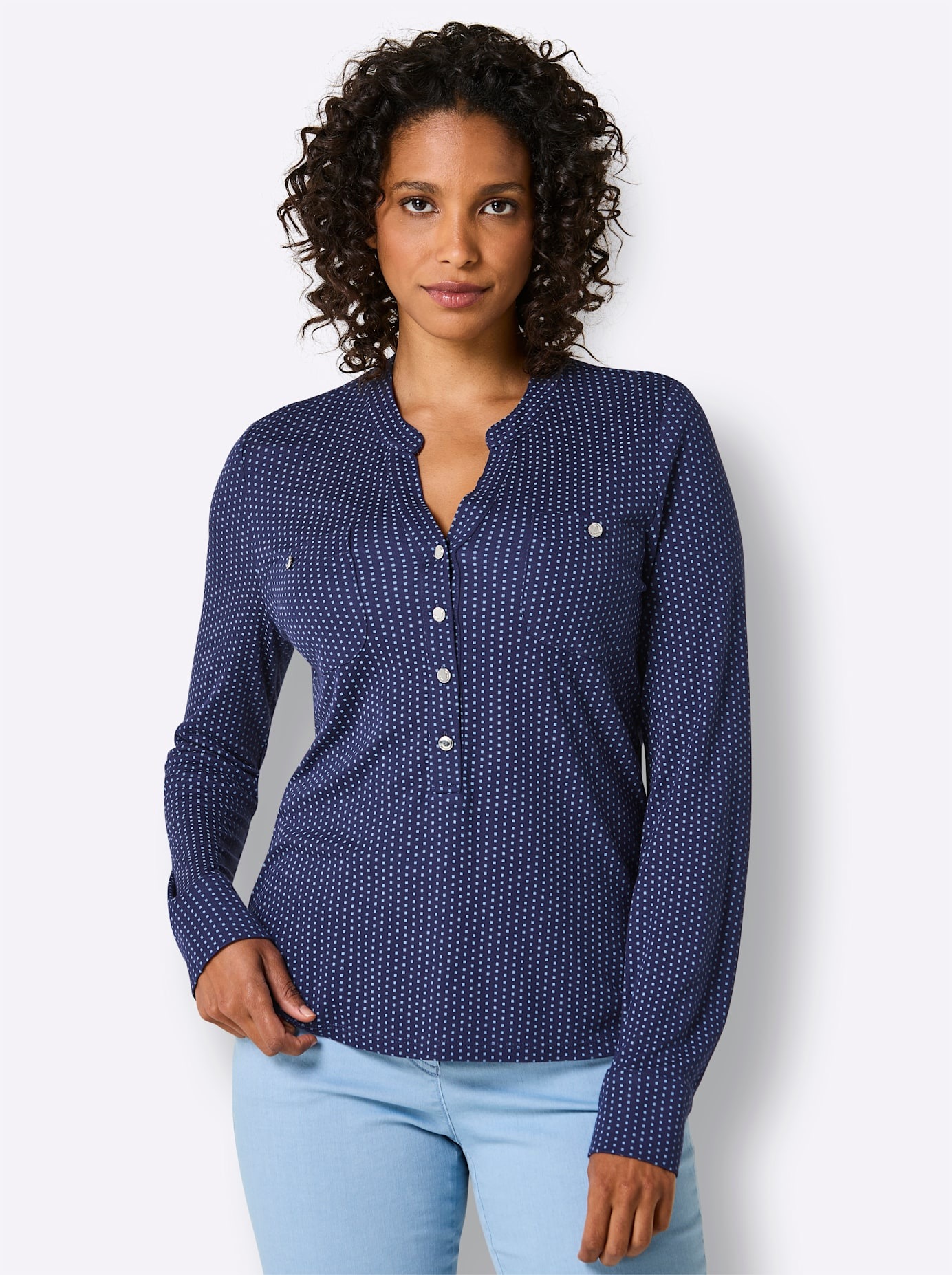 CREATION L PREMIUM Blusenshirt "Modal-Shirtbluse", 1 tlg. günstig online kaufen