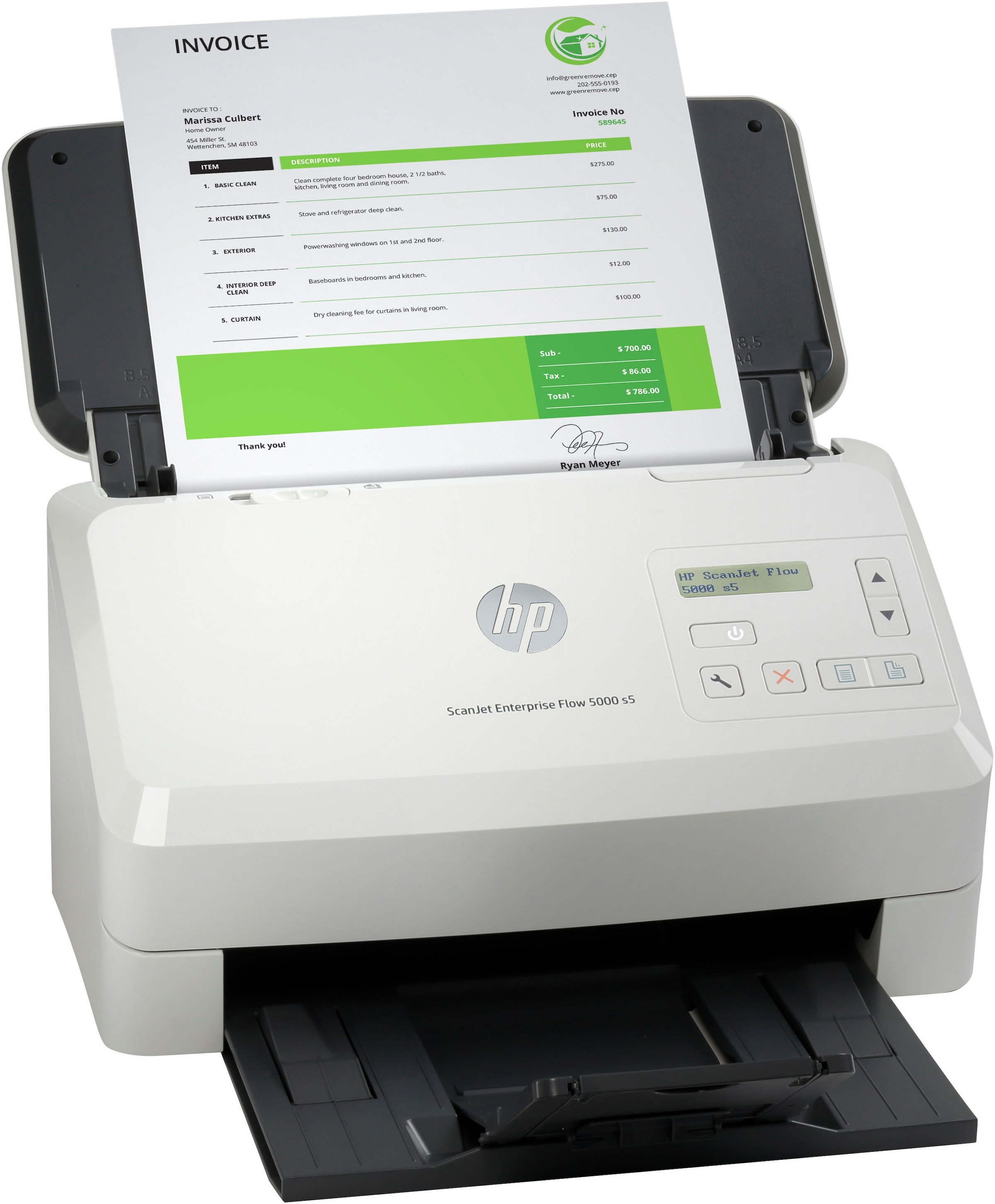 HP Scanner »ScanJet Enterprise Flow 5000 s5«