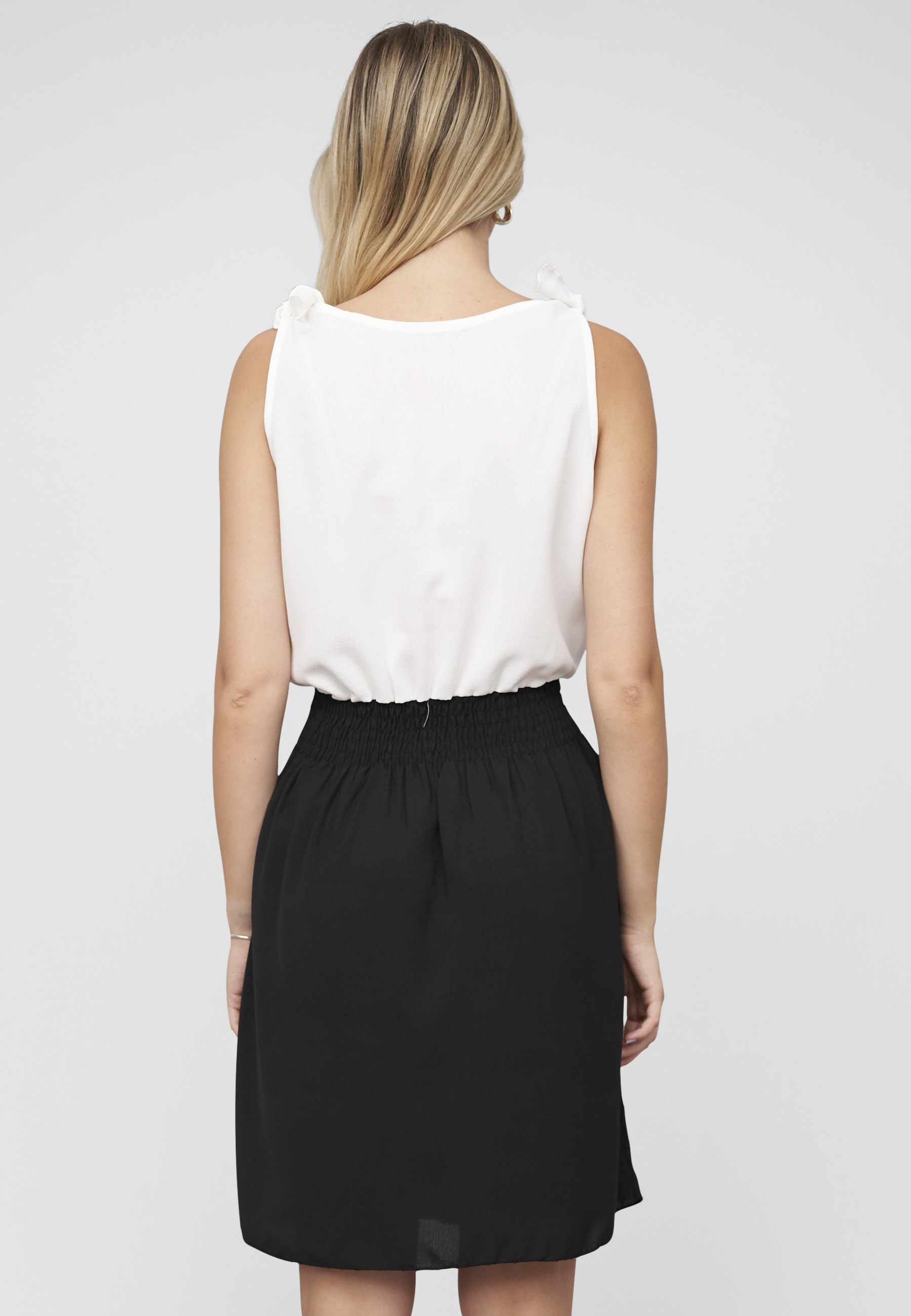 CLOUD 5IVE Shirtkleid »CLOUD 5IVE Dress with buttons and knot details« 1 Stk. tlg.