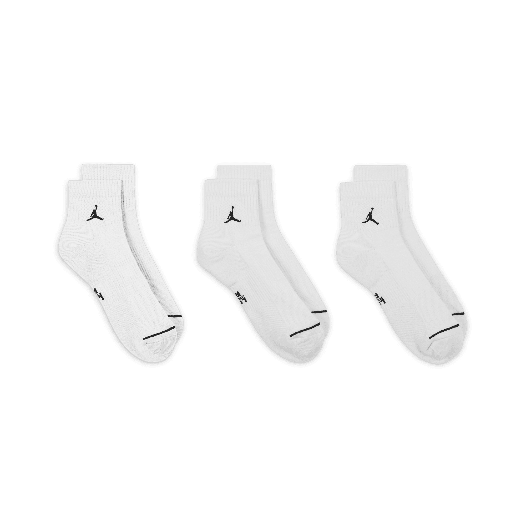 Nike Funktionssocken »U J ED CUSH POLY ANKLE 3PR 144« für den Alltag, mit schweißableitendem Material, sportlicher Stil
