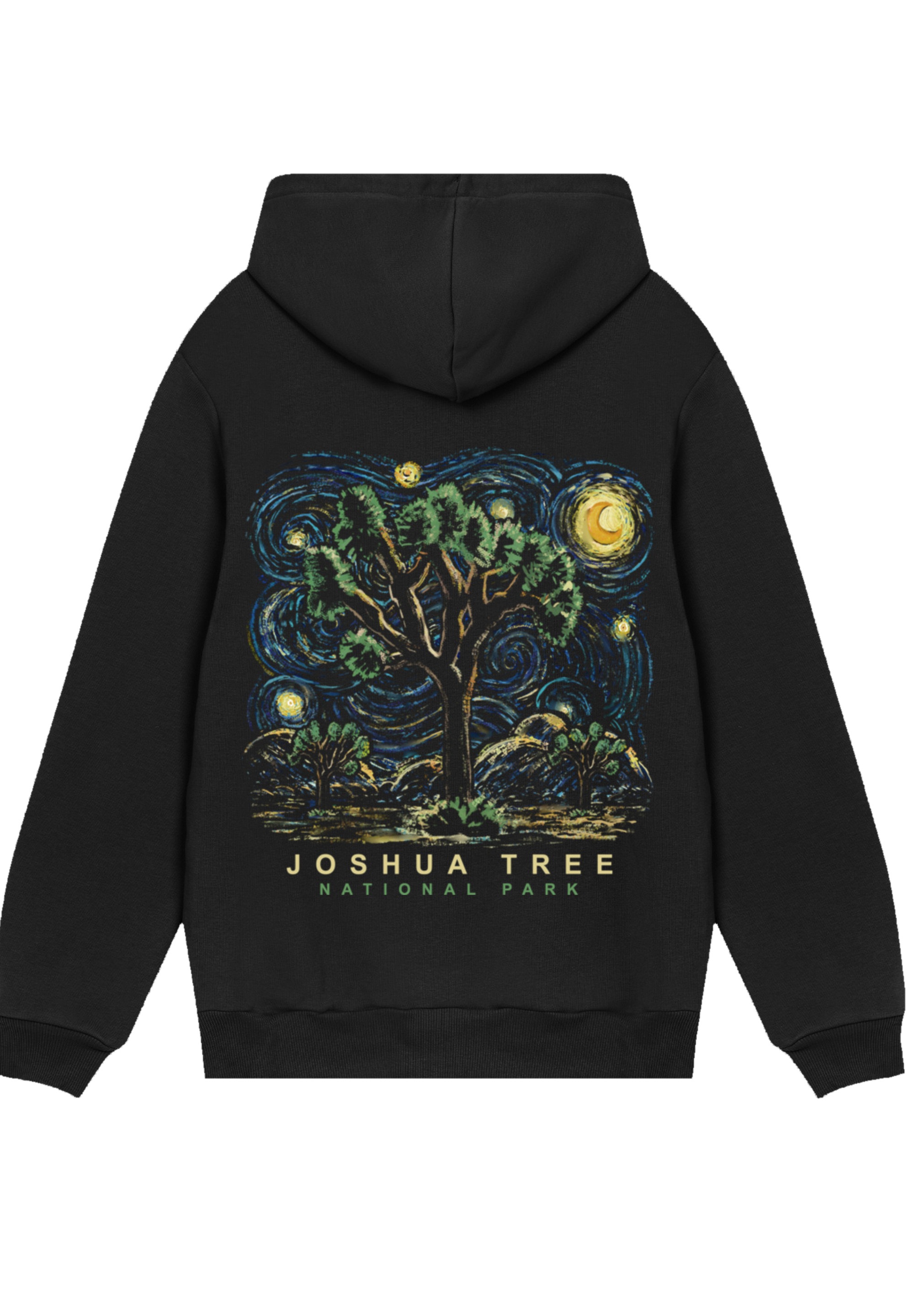 F4NT4STIC Kapuzenpullover "US National Parks Joshua Tree Oil On Canvas Styl günstig online kaufen