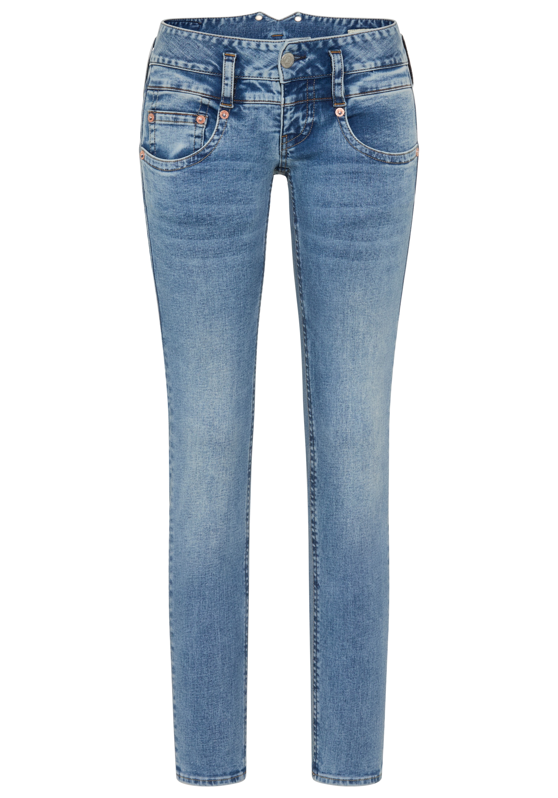 Herrlicher Slim-fit-Jeans "Pitch Slim Denim" aus Stretch-Denim günstig online kaufen