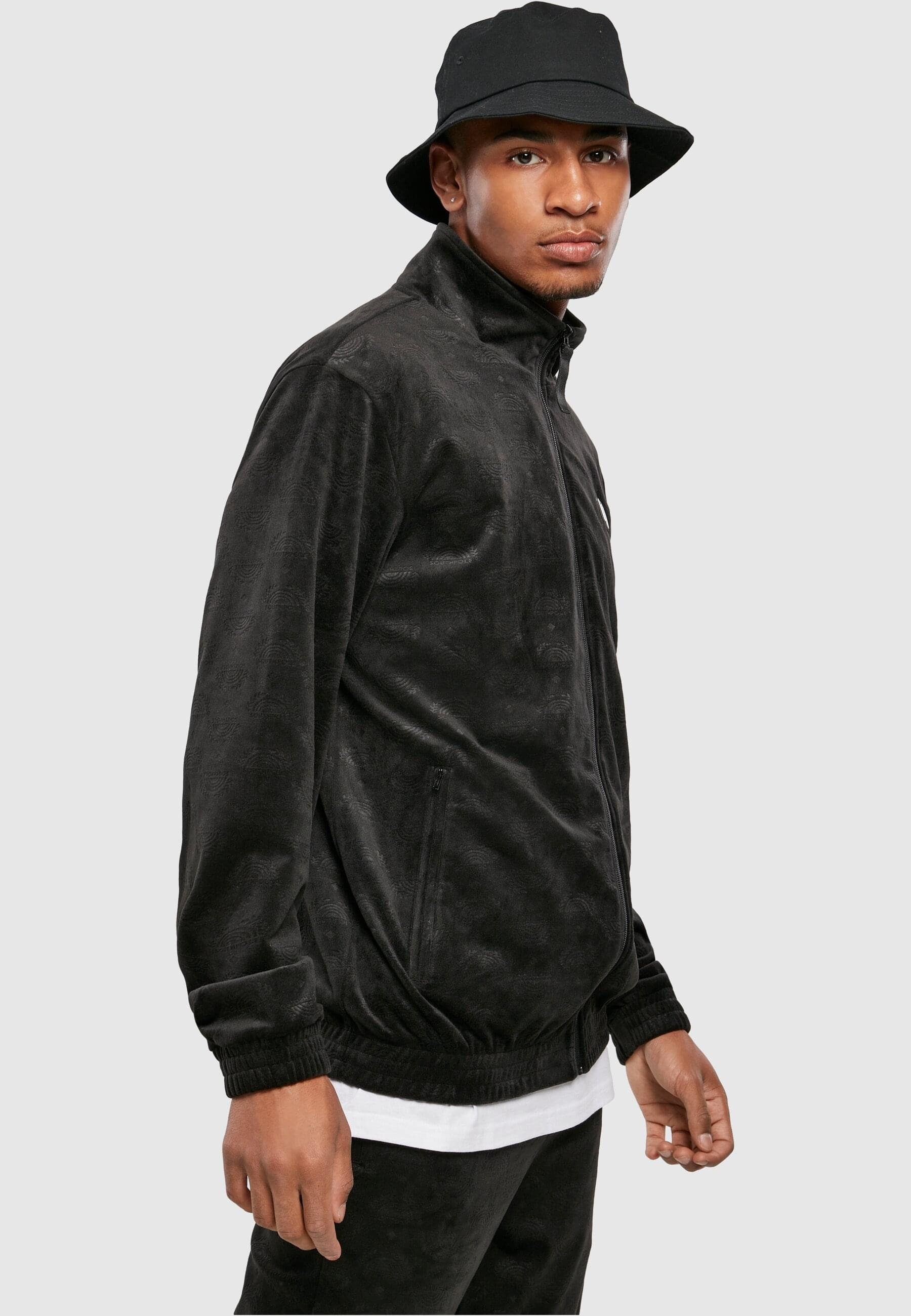 Southpole Allwetterjacke »Southpole Herren Southpole AOP Velour Jacket«, (1 St.), ohne Kapuze